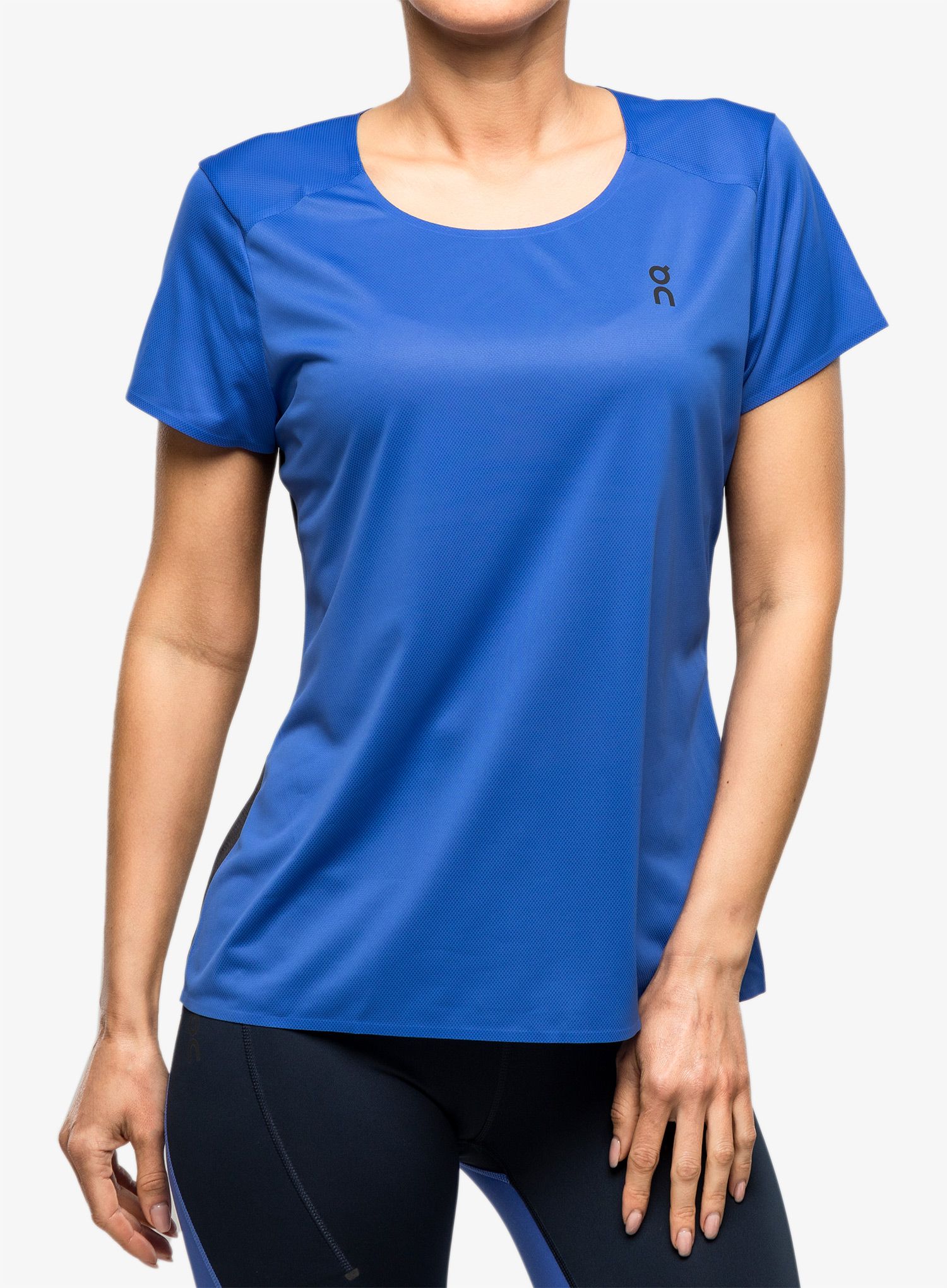 Ženska majica za trčanje On Performance-T - cobalt/black