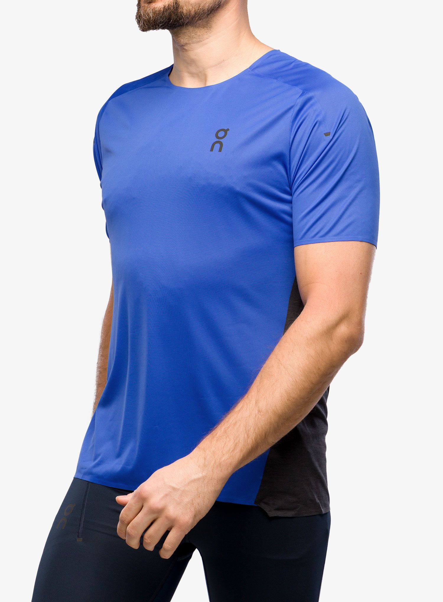 Brzosušeća majica On Performance T - cobalt/black