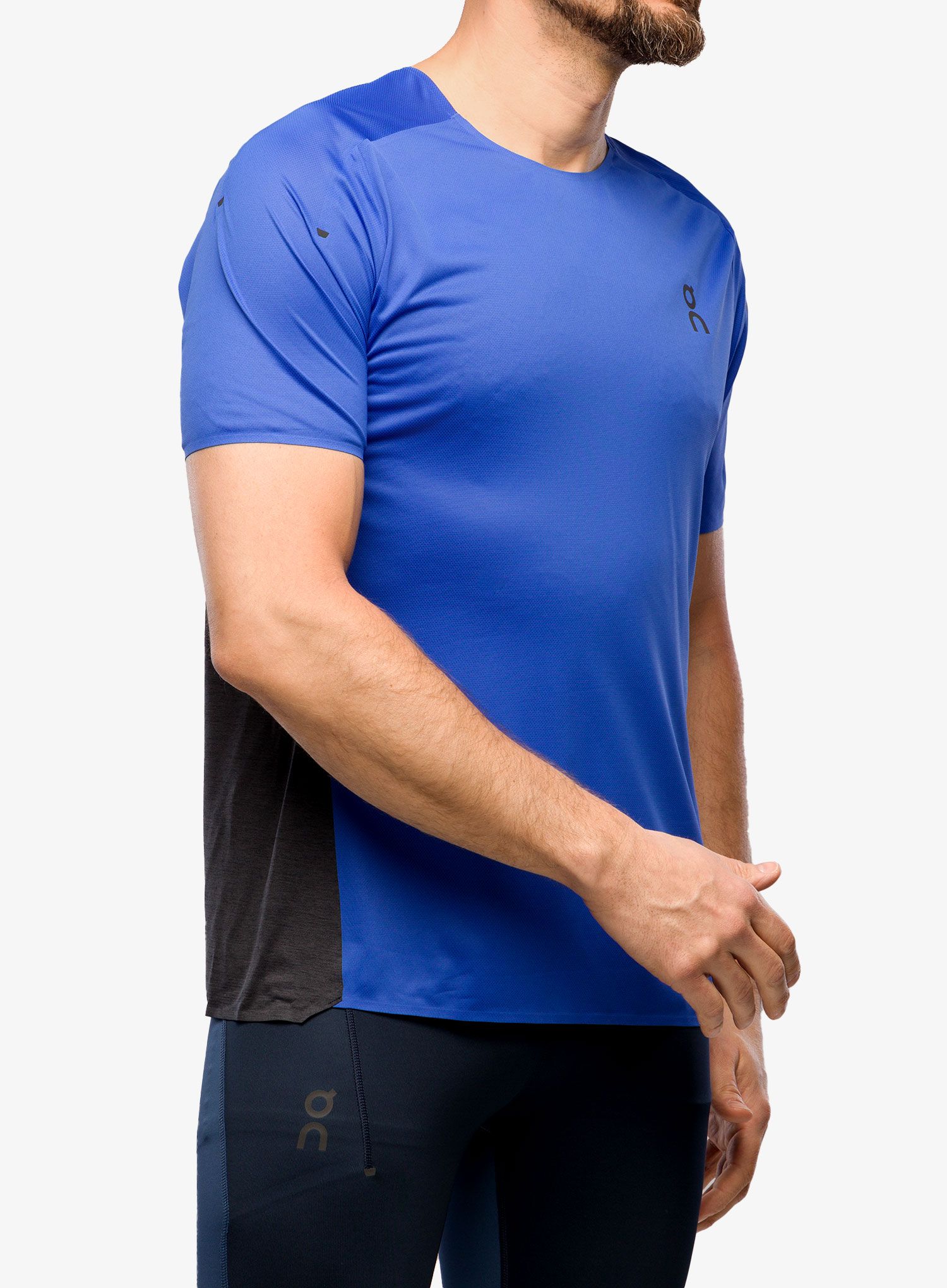 Brzosušeća majica On Performance T - cobalt/black