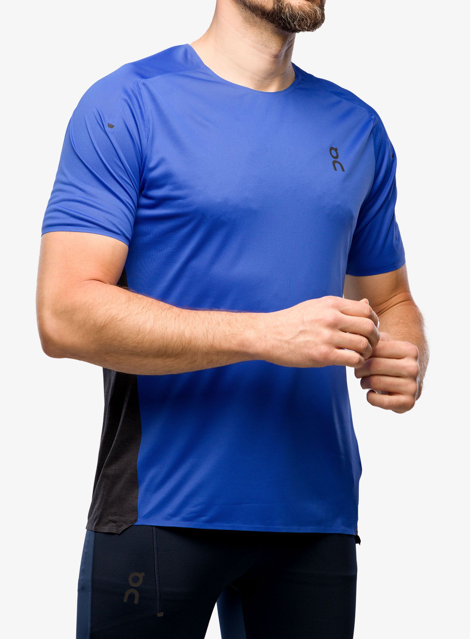 Brzosušeća majica On Performance T - cobalt/black