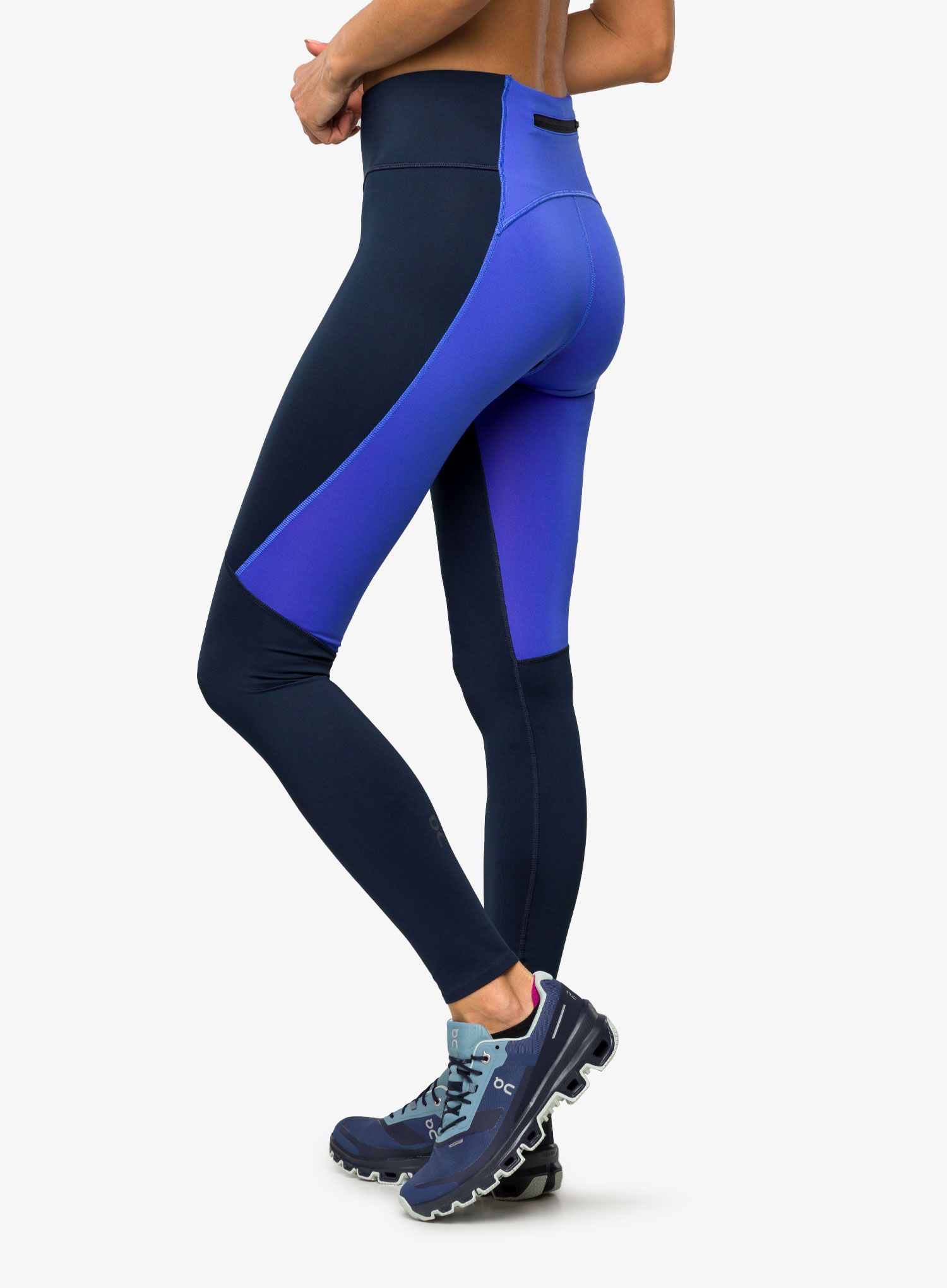 Ženske tajice za trčanje On Performance Tights - navy/cobalt