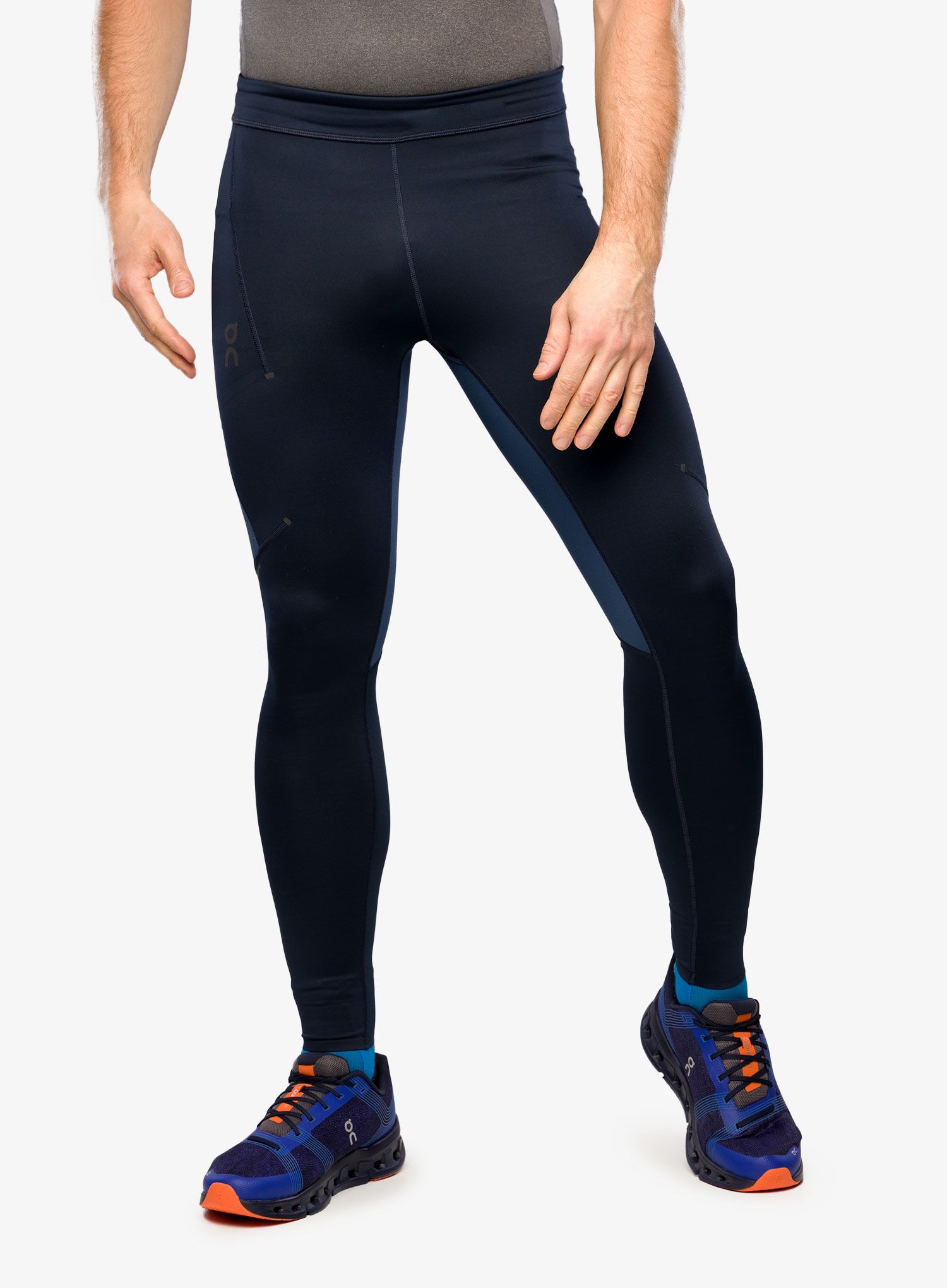 Tajice za trčanje On Performance Tights - navy/denim