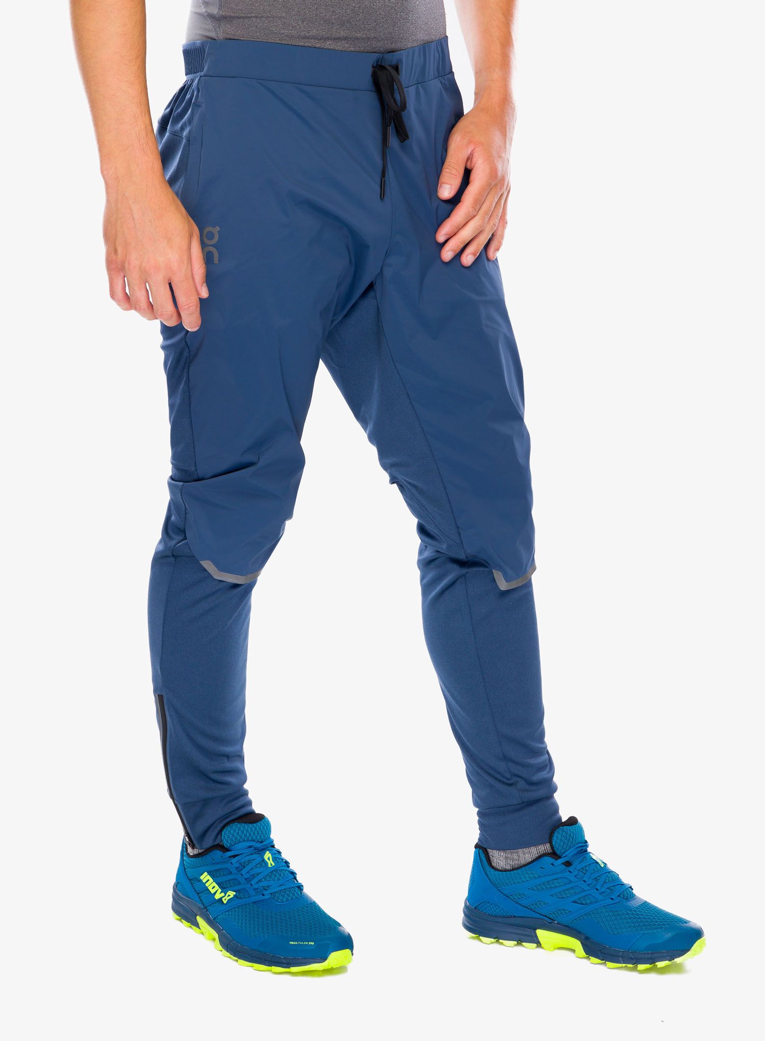 Hlače za trčanje On Weather Pants - denim/navy