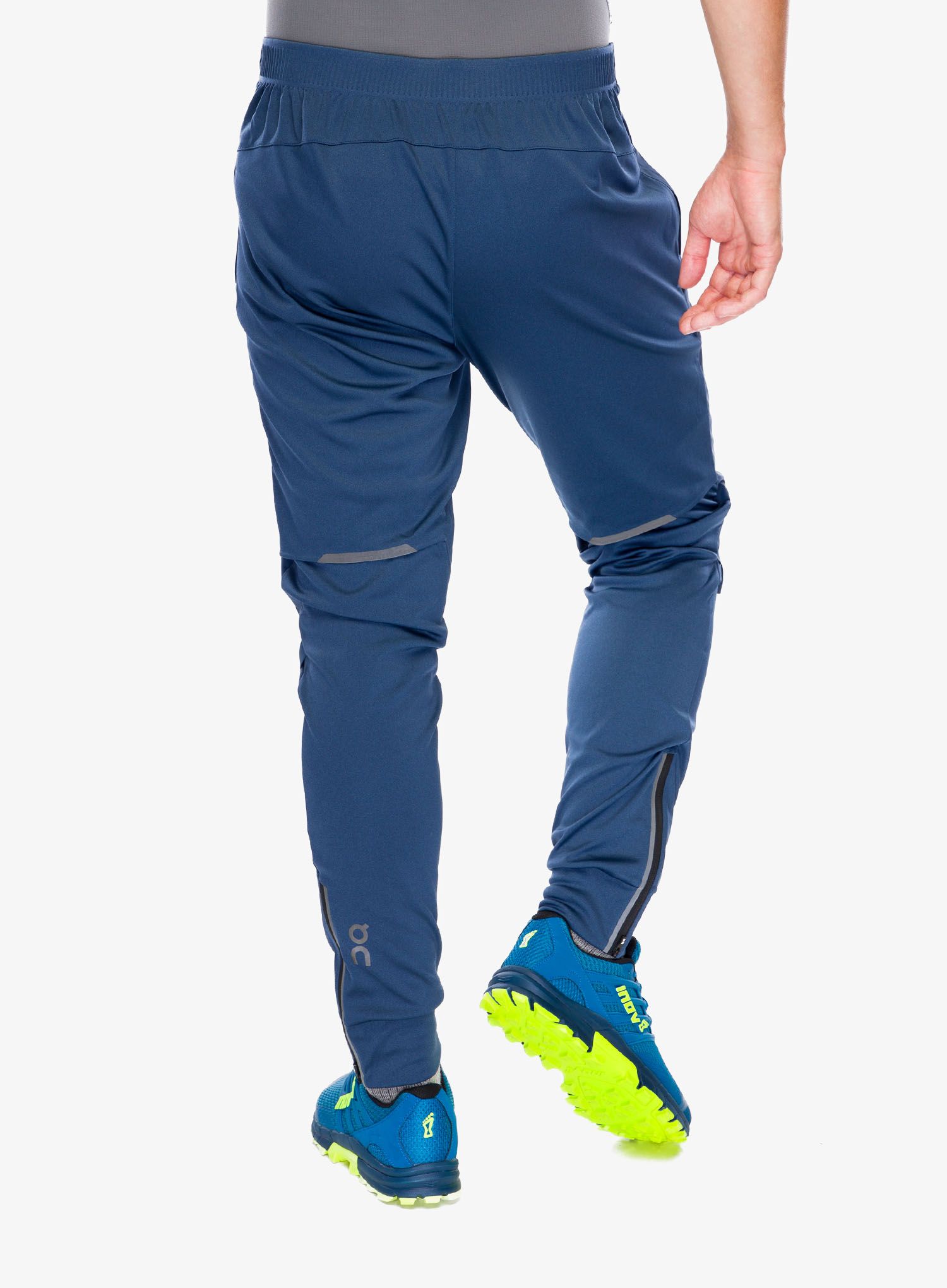 Hlače za trčanje On Weather Pants - denim/navy