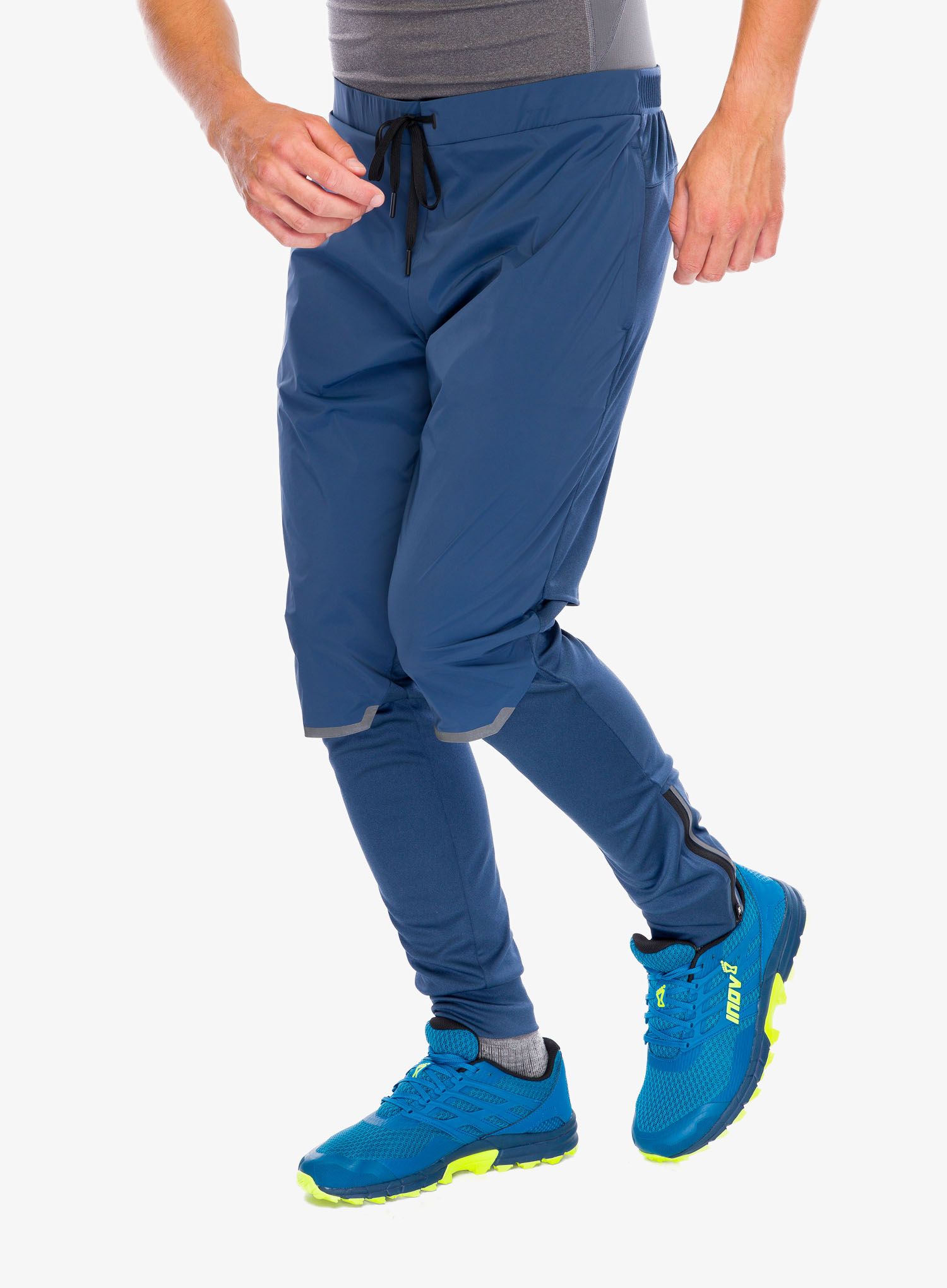 Hlače za trčanje On Weather Pants - denim/navy