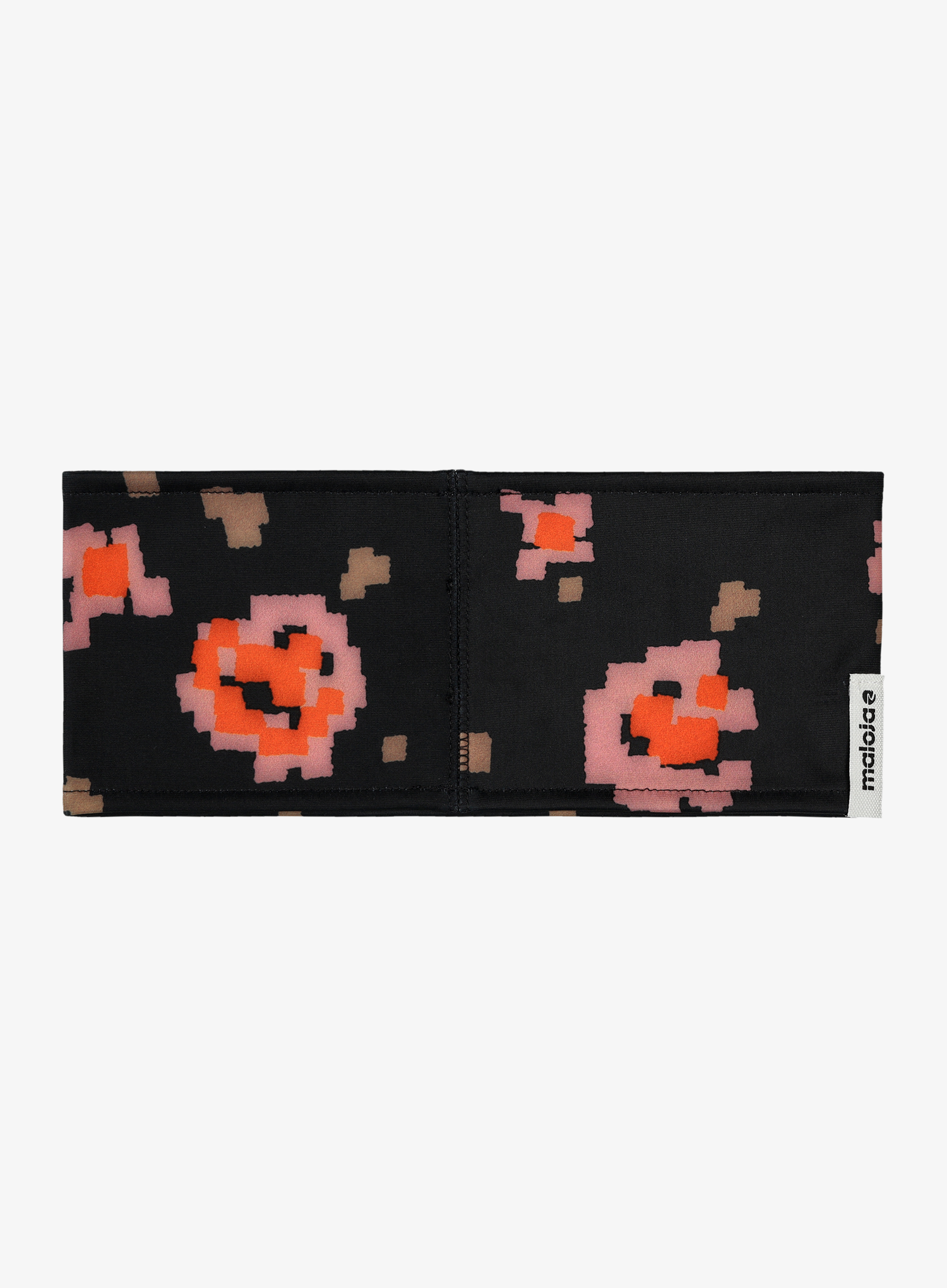 Ženska traka za glavu Maloja Schoberstein - deep black pixelrose