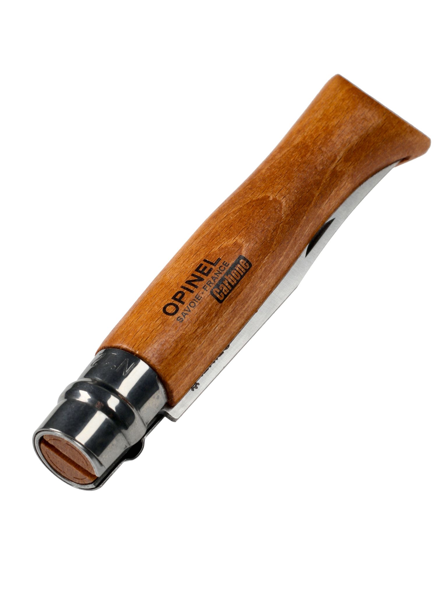 Putni nož Opinel Carbon no.12 - wood