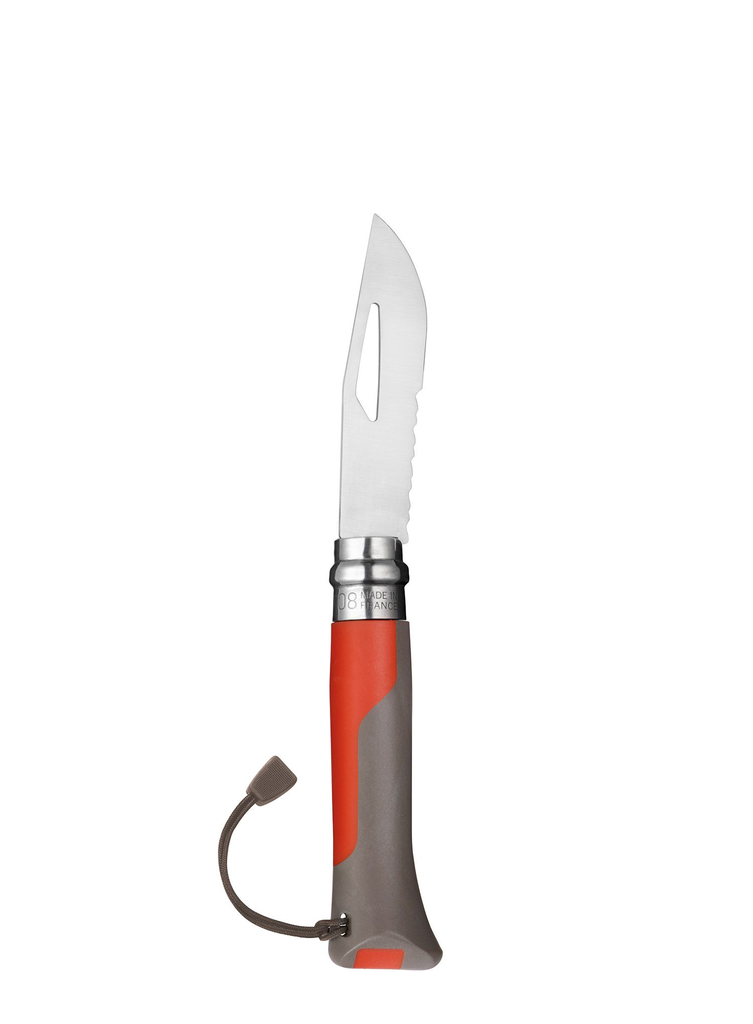 Putni nož Opinel Outdoor No.08 - earth/red