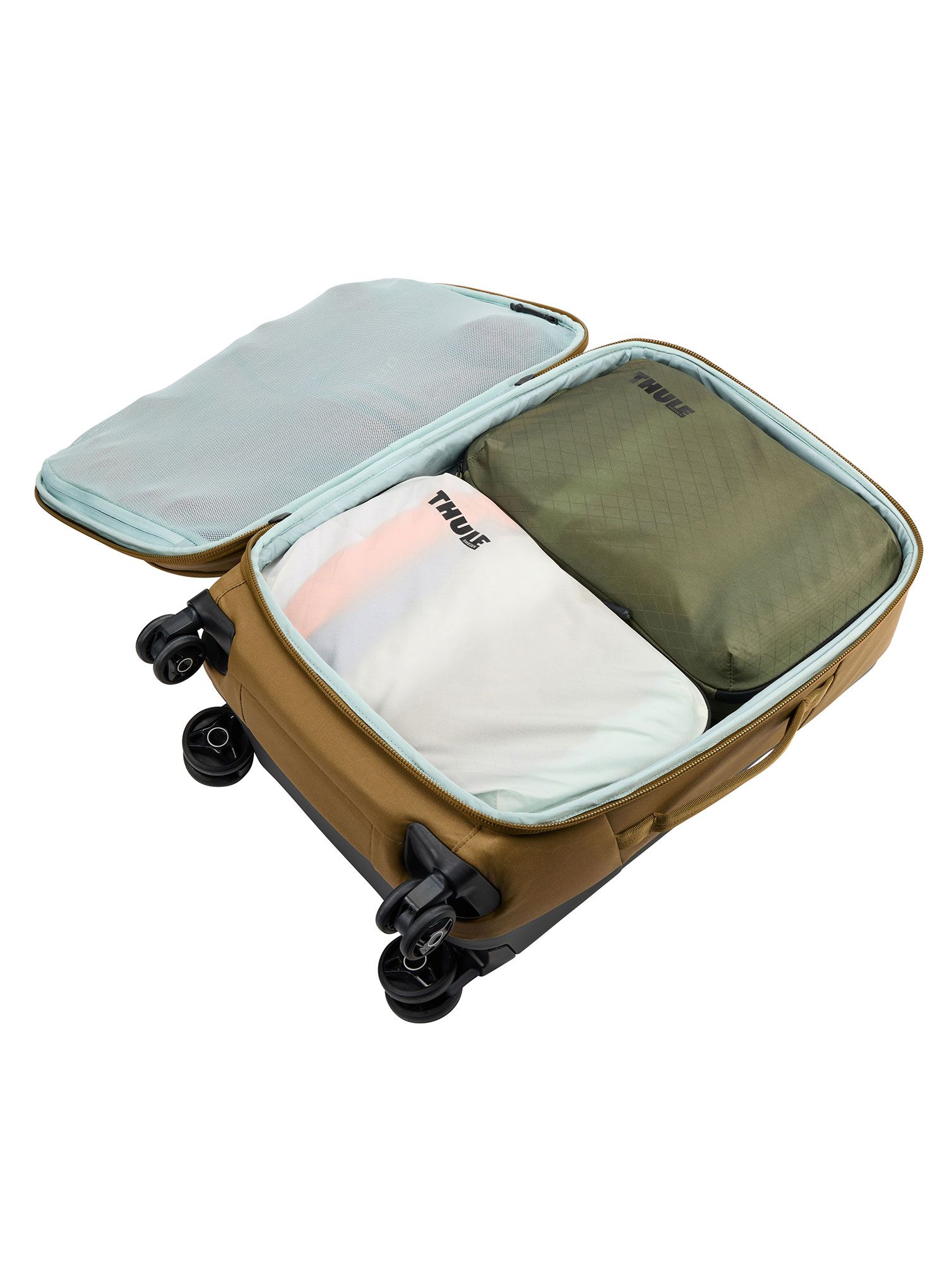 Putni organizer Thule Compression Packing Cube Medium - soft green