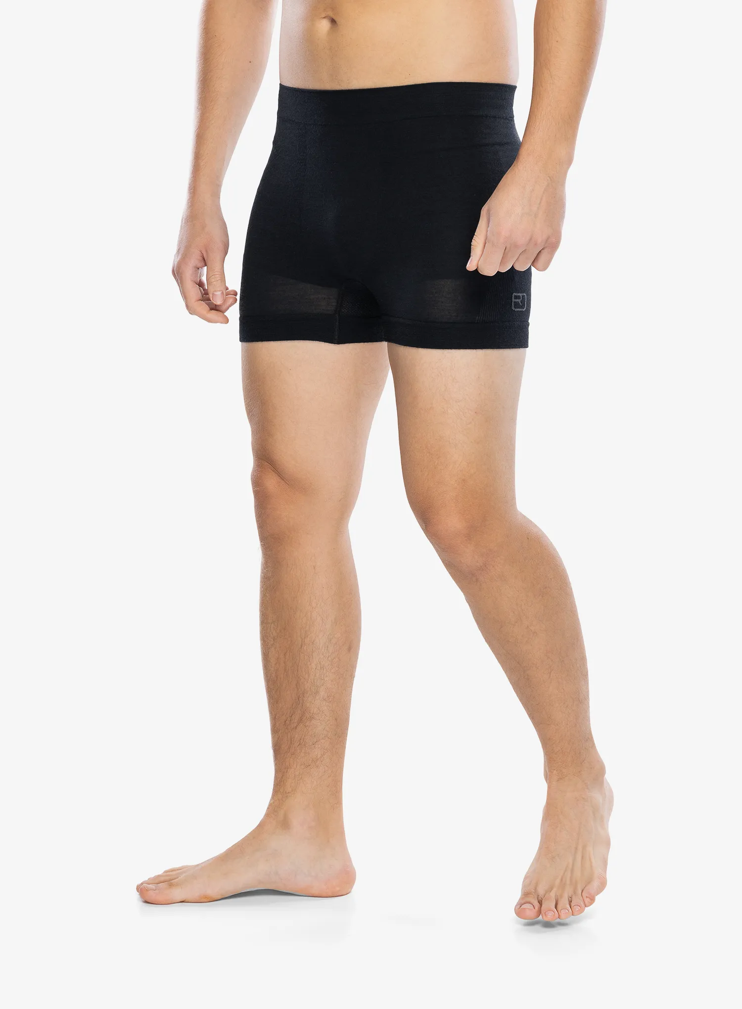 Termoaktivne bokserice Ortovox 120 Comp Light Boxer - black raven