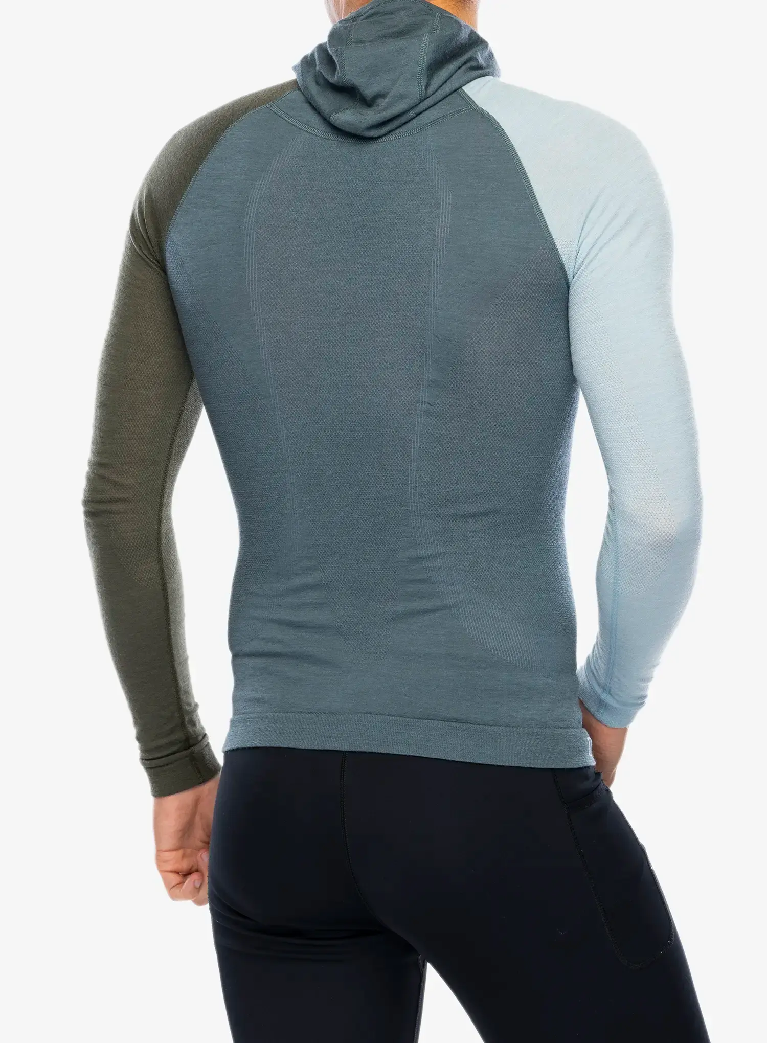 Termoaktivna dukserica Ortovox 120 Comp Light Hoody - dark arctic grey
