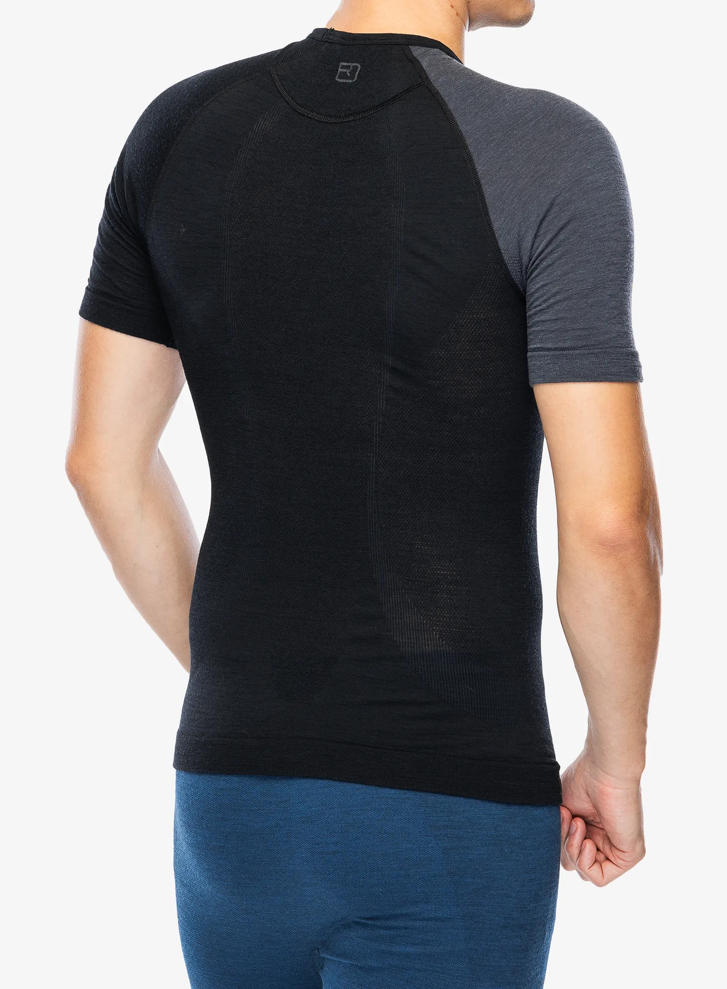 Termo majica Ortovox 120 Comp Light Short Sleeve - black raven