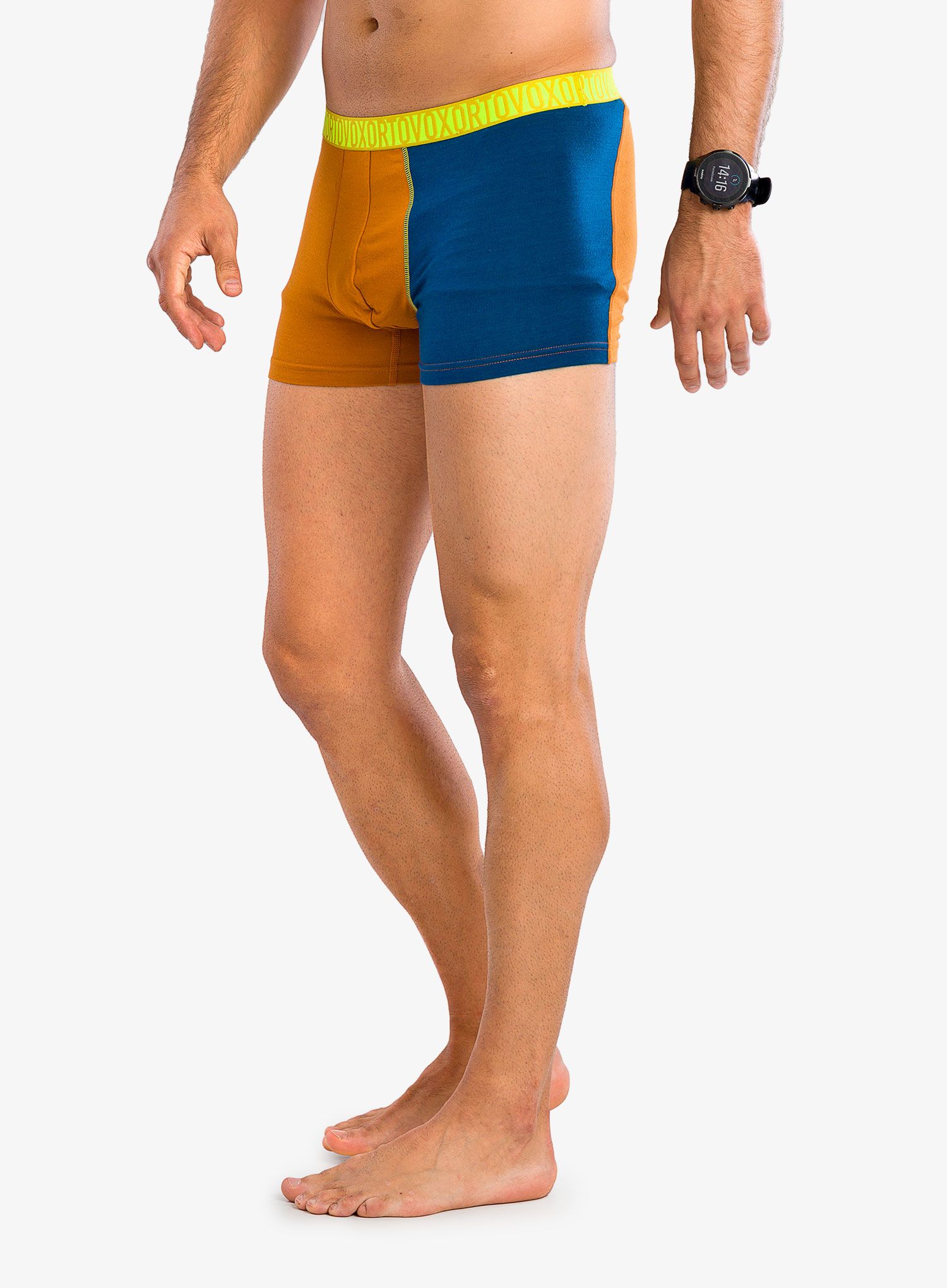 Termoaktivne bokserice Ortovox 150 Essential Trunks - sly fox