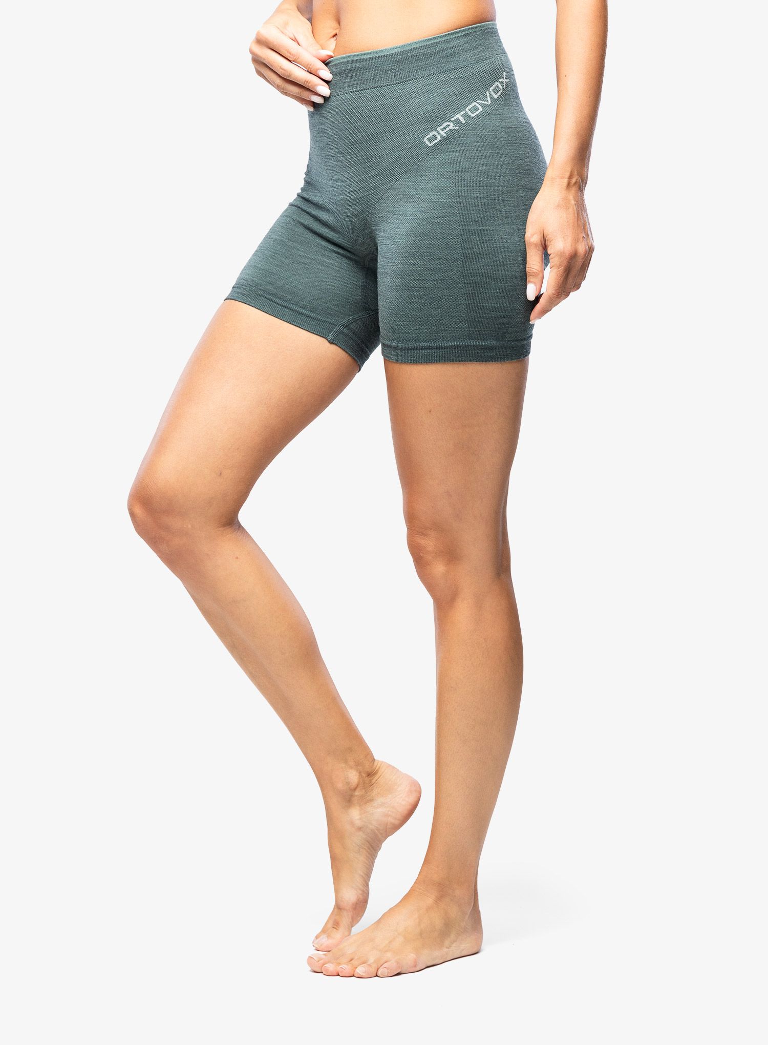 Ženske termoaktivne bokserice Ortovox 230 Competition Boxer - arctic grey
