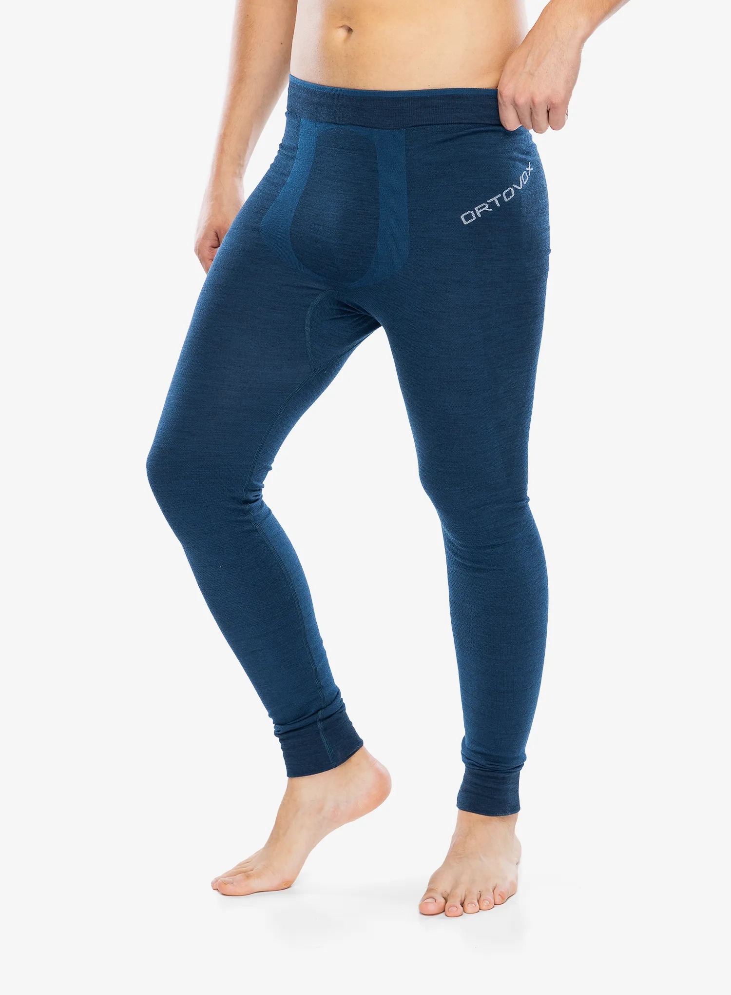 Termo tajice Ortovox 230 Competition Long Pants - petrol blue