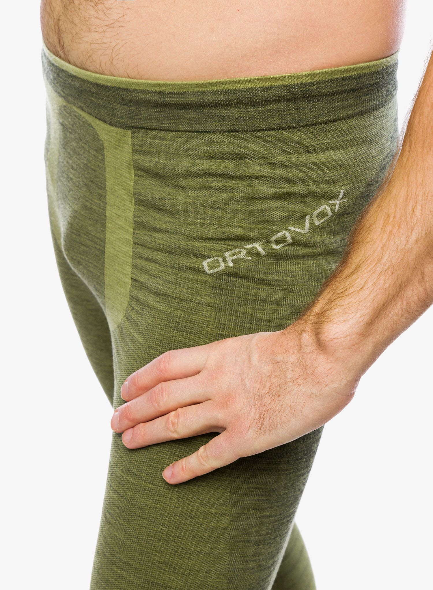 Termo tajice Ortovox 230 Competition Long Pants - wild herbs