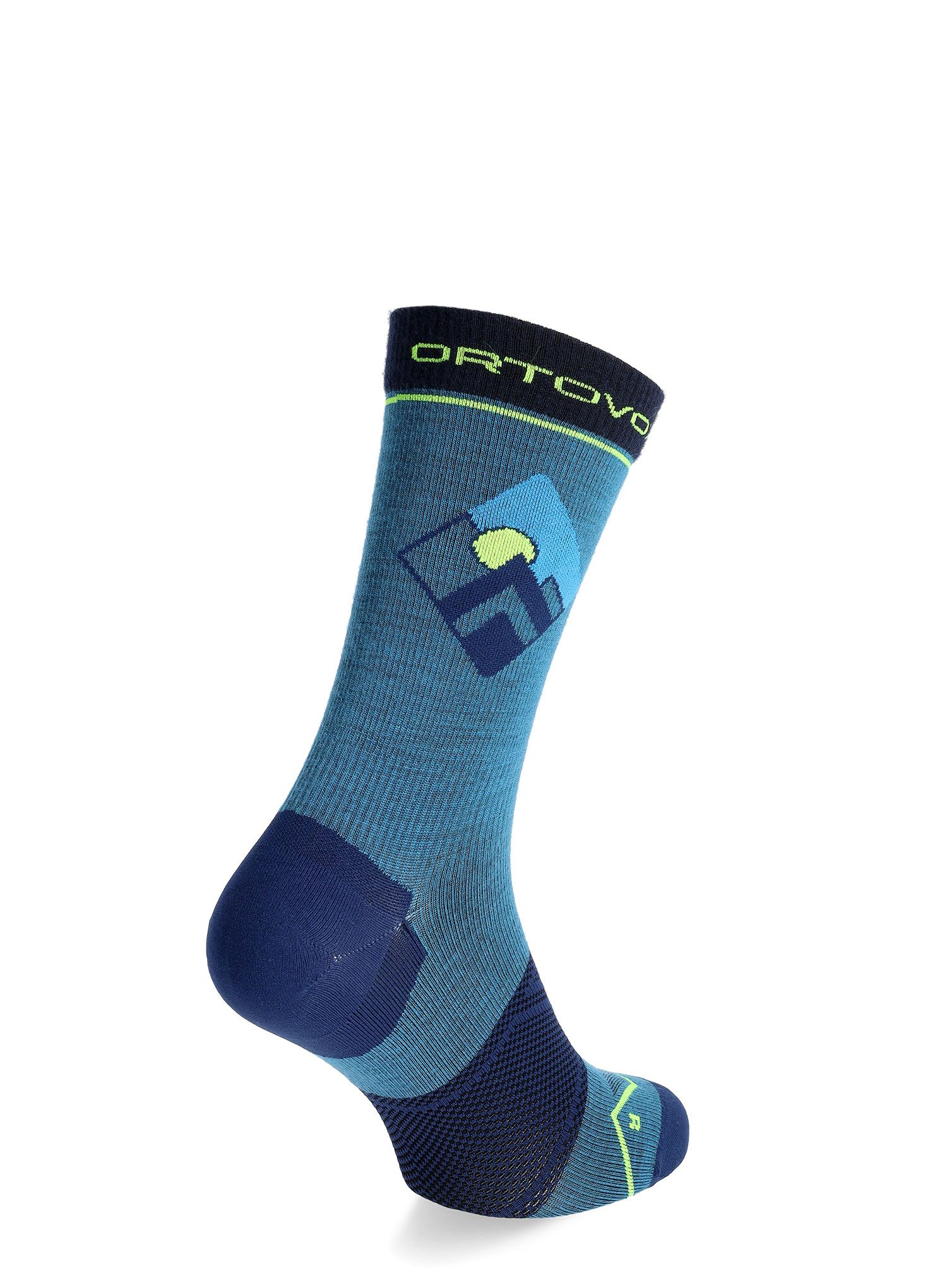 Čarape Ortovox Alpine Light Comp Mid Socks - mountain blue