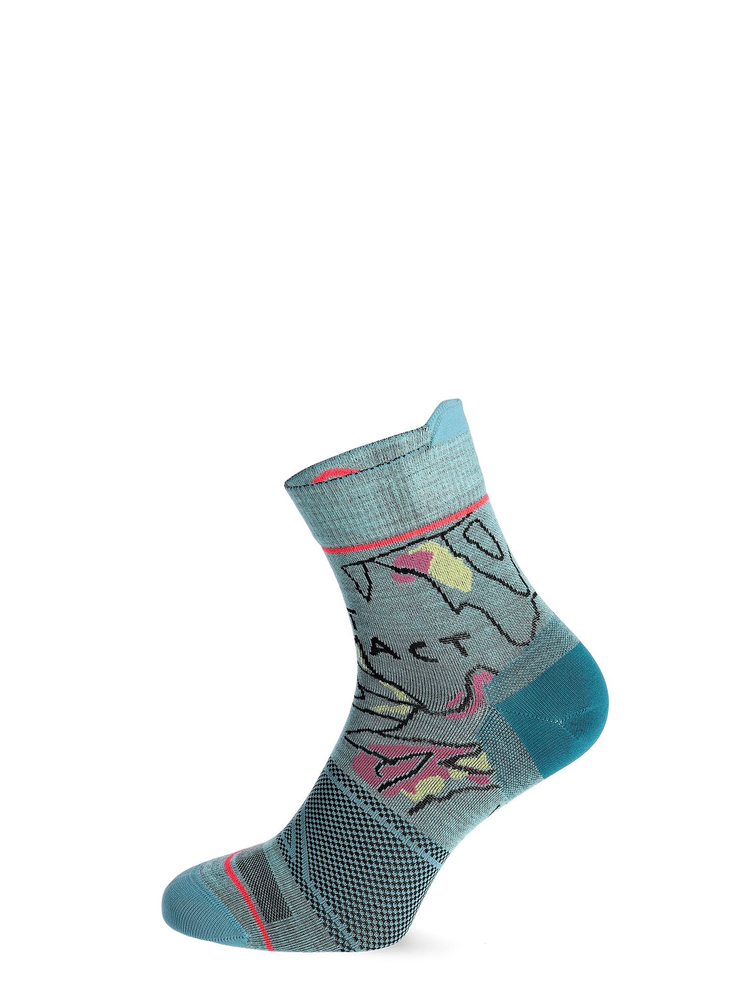 Ženske čarape Ortovox Alpine Light Quarter Socks - ice waterfall
