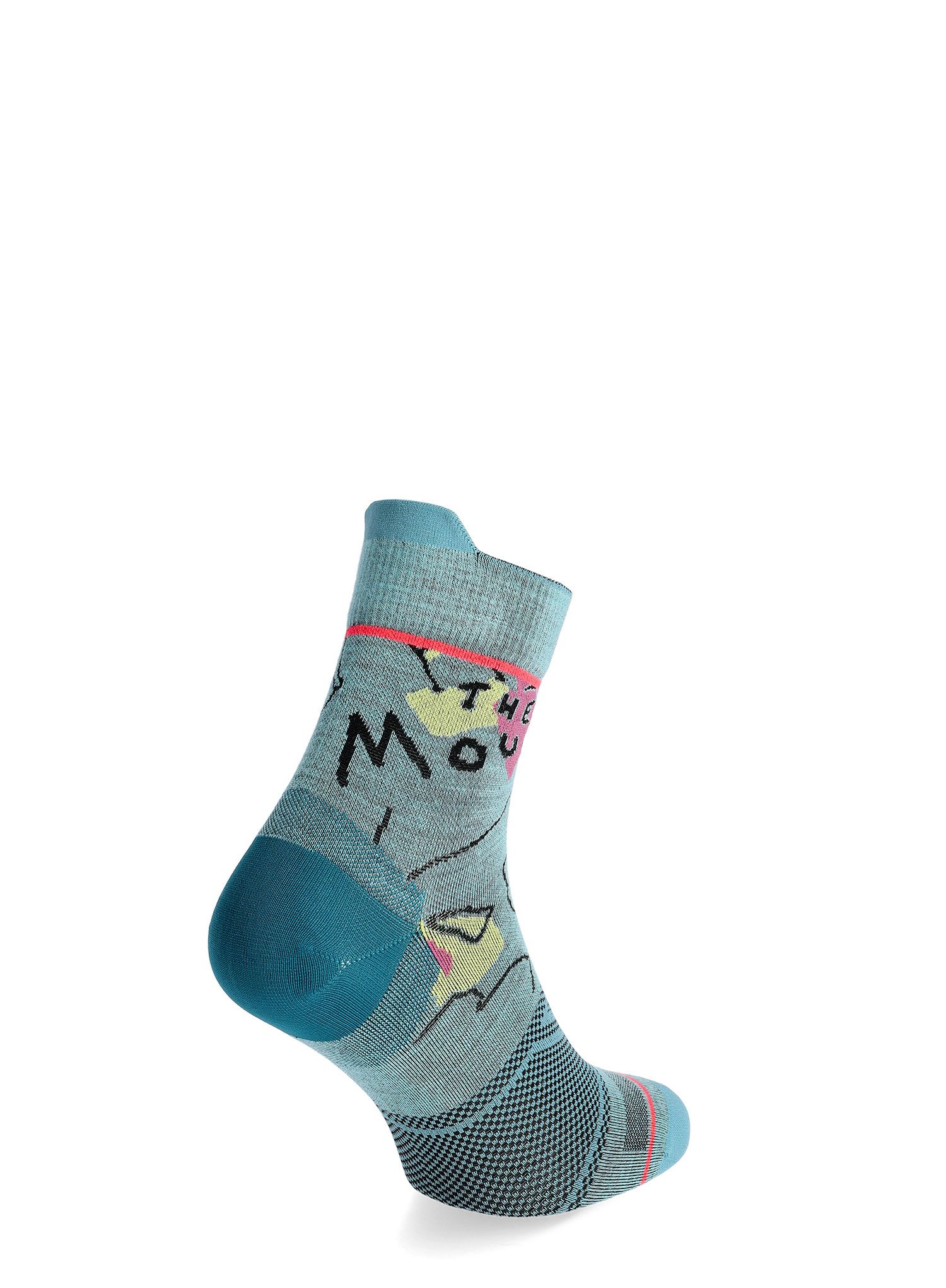 Ženske čarape Ortovox Alpine Light Quarter Socks - ice waterfall