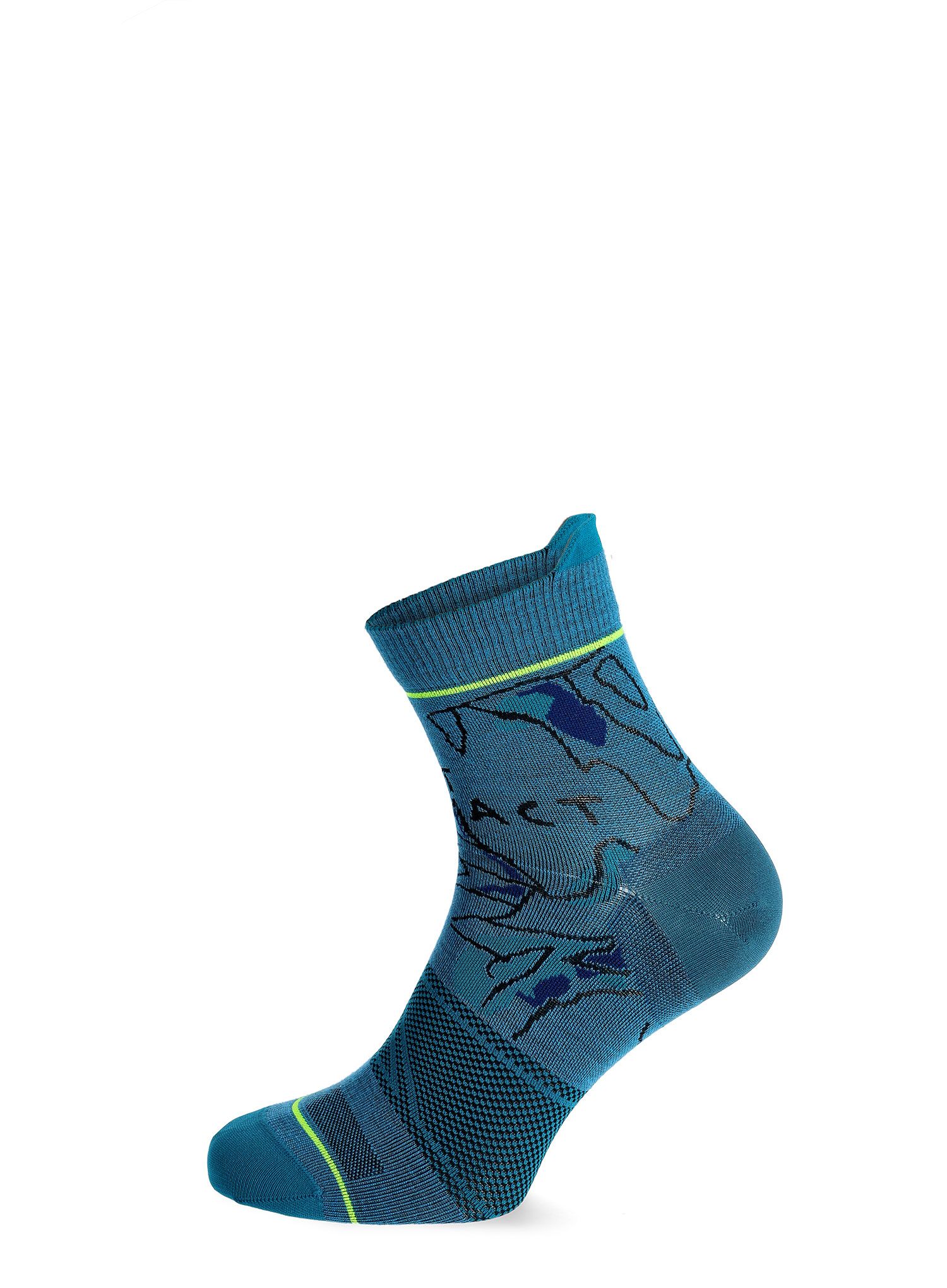 Merino čarape Ortovox Alpine Light Quarter Socks - mountain blue
