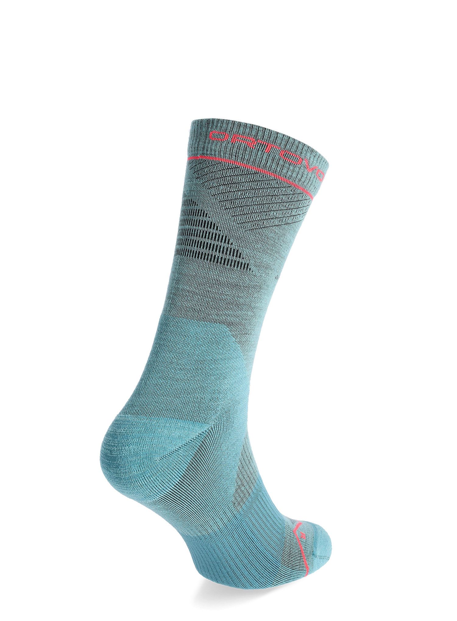 Ženske planinarske čarape Ortovox Alpine Pro Comp Mid Socks - aquatic ice