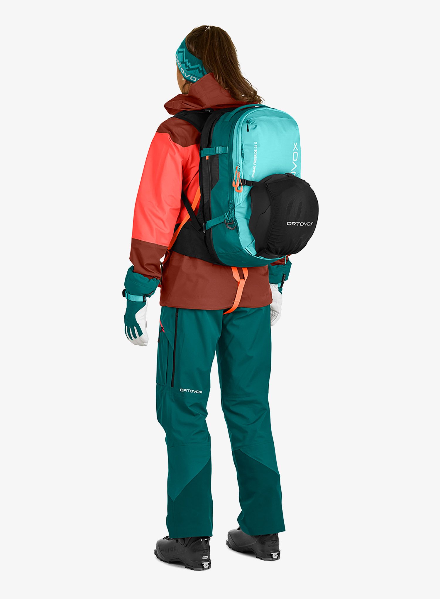 Lavinski ruksak Ortovox Avabag Litric Freeride 26 S - ice waterfall