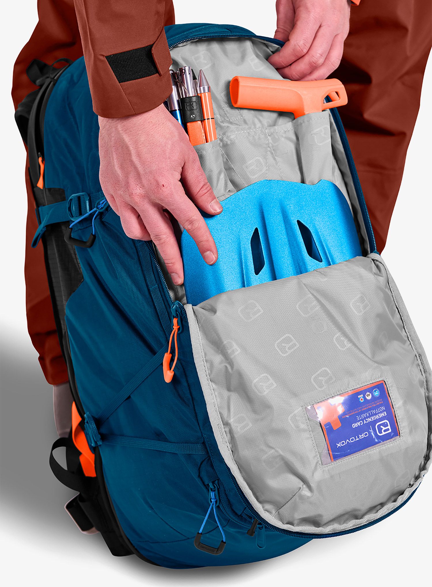 Lavinski ruksak Ortovox Avabag Litric Tour 40 - petrol blue