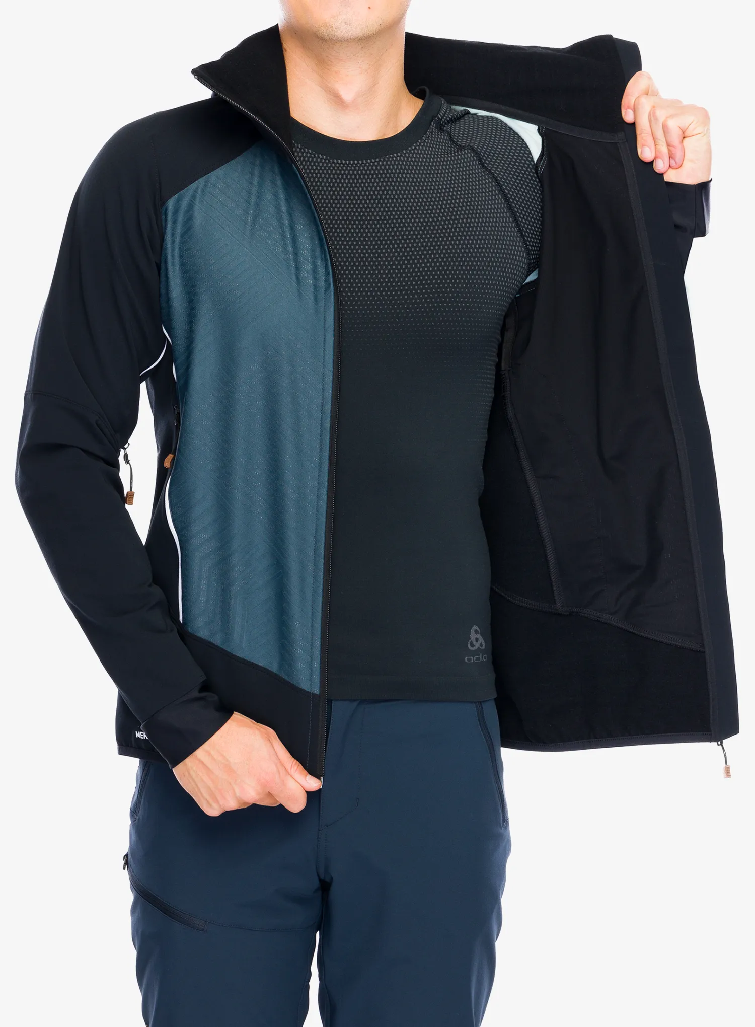 Vjetrovka Ortovox Col Becchei Jacket - dark arctic grey