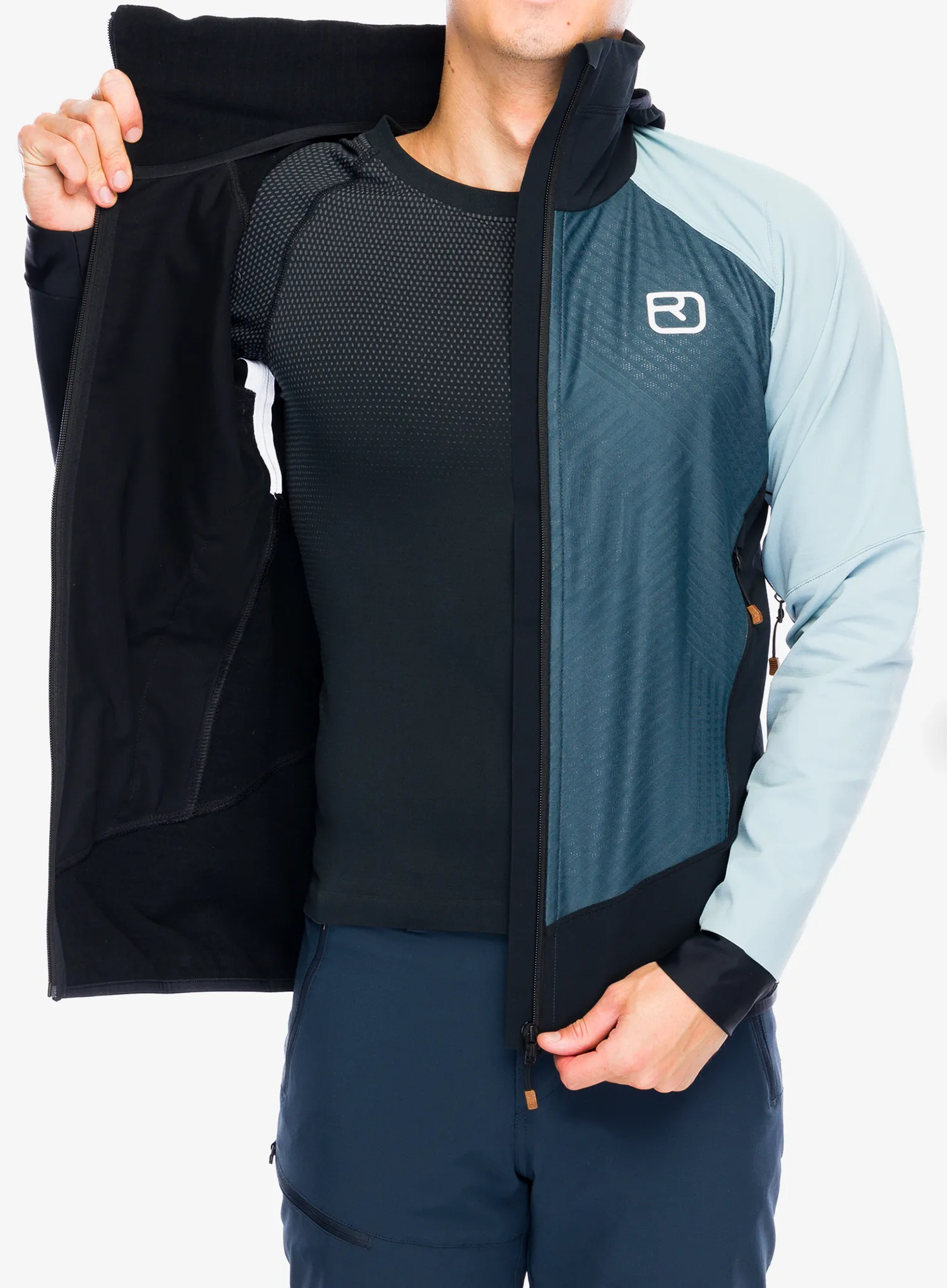 Vjetrovka Ortovox Col Becchei Jacket - dark arctic grey