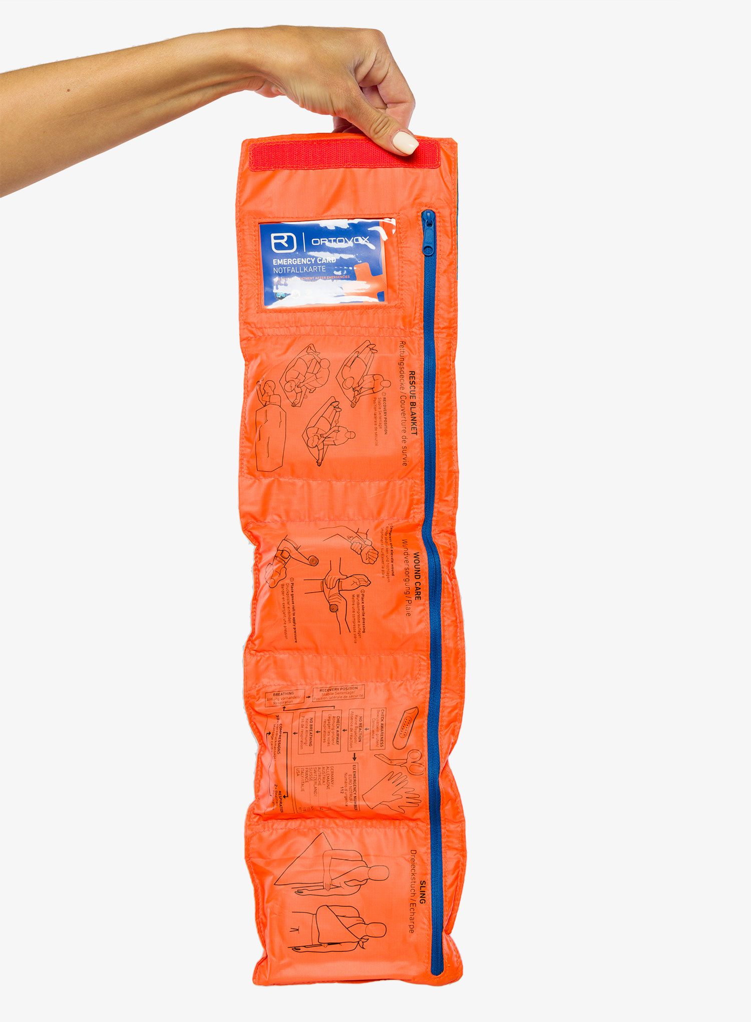 Pribor za prvu pomoć Ortovox First Aid Roll Doc - shocking orange