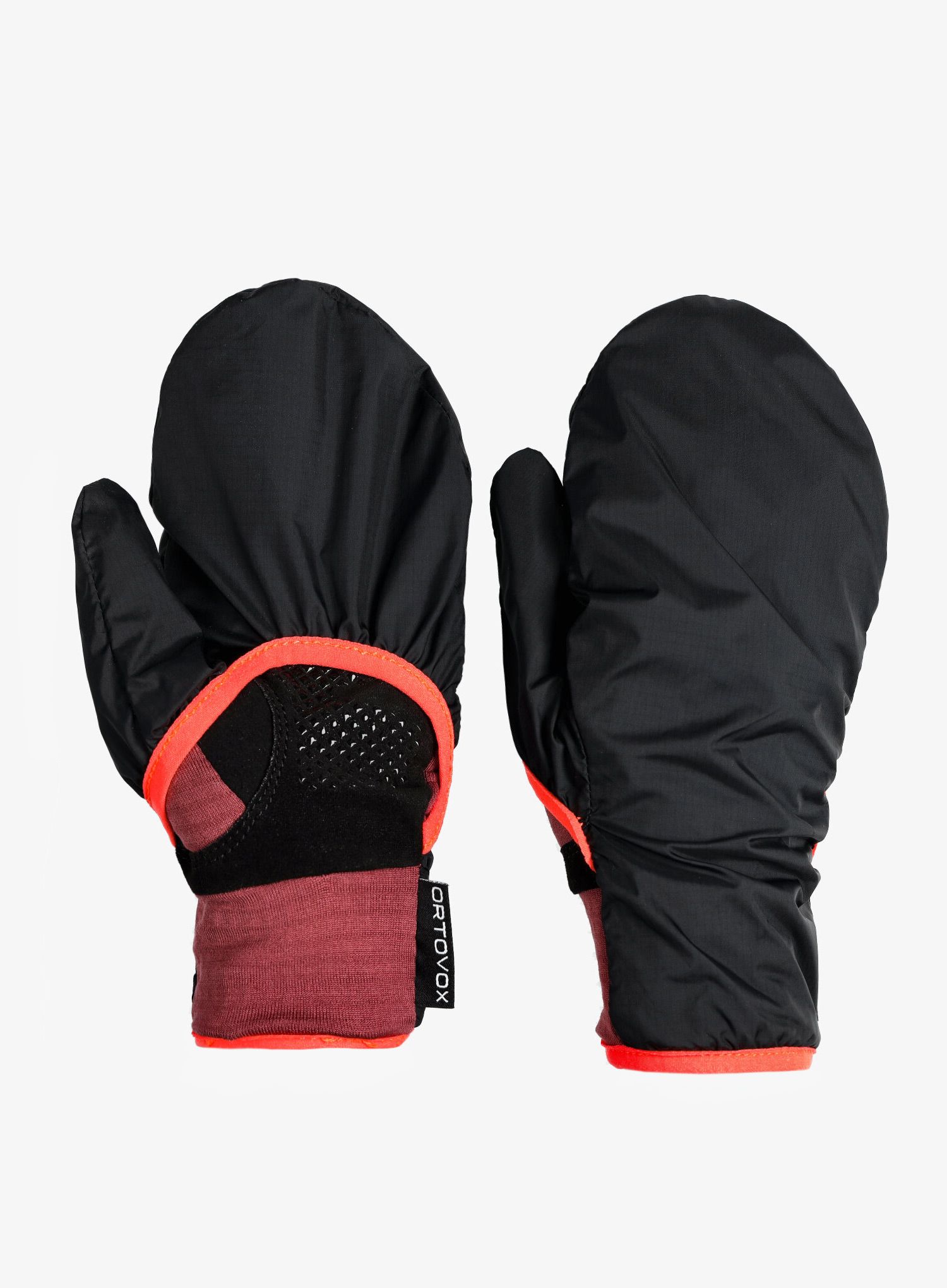 Ženske rukavice Ortovox Fleece Grid Cover Glove - mountain rose
