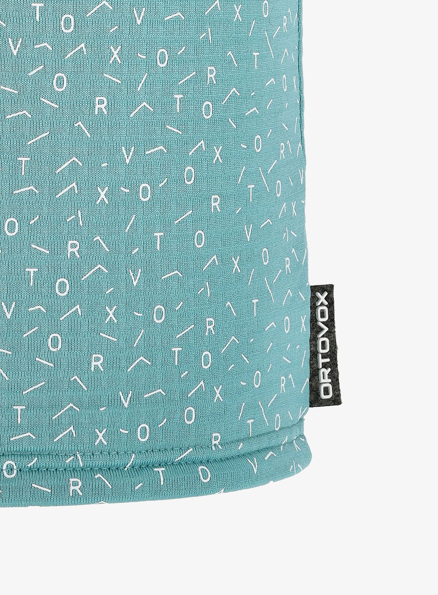 Grijač za vrat Ortovox Fleece Light Grid Neckwarmer - ice waterfall