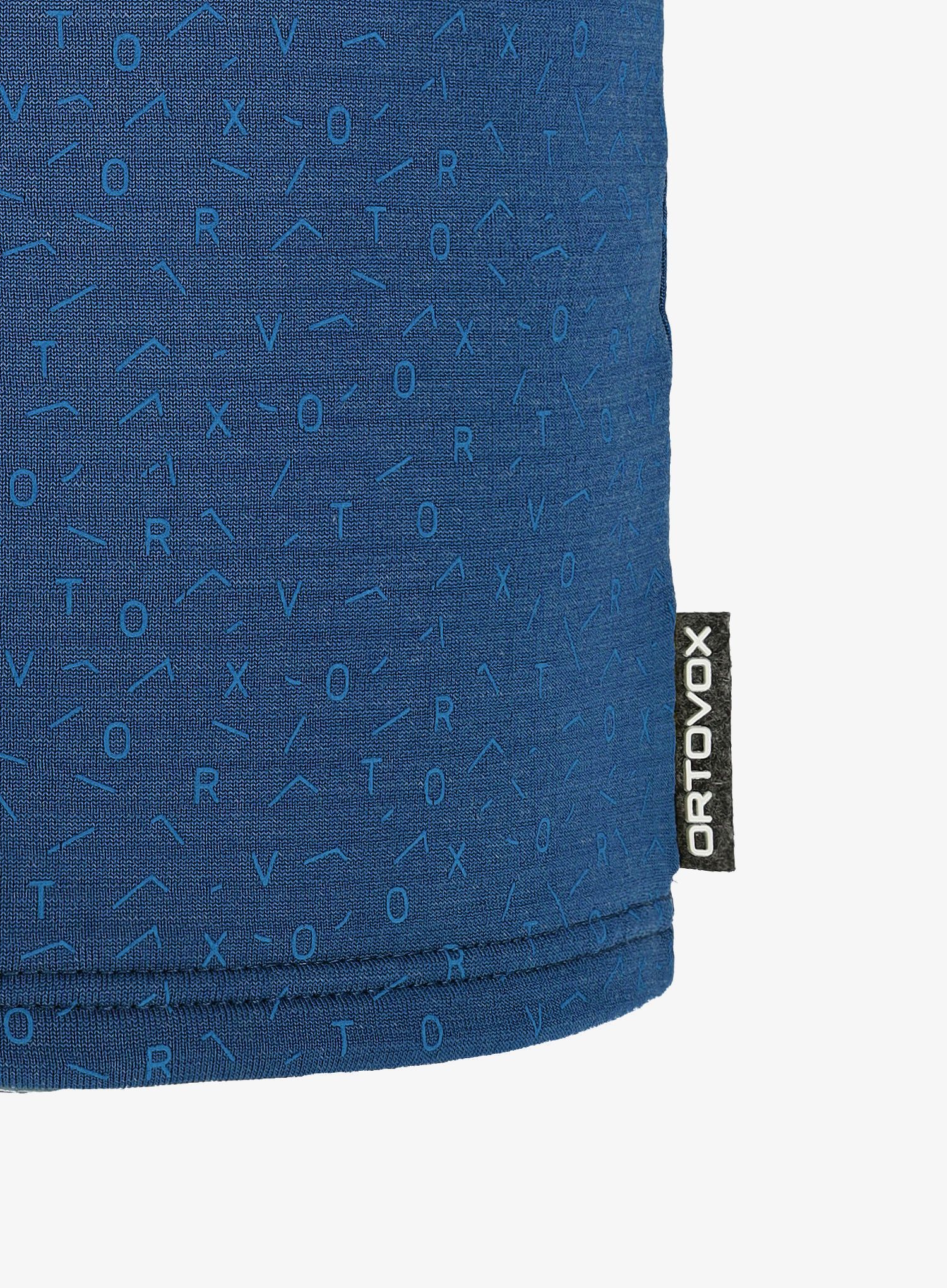 Grijač za vrat Ortovox Fleece Light Grid Neckwarmer - petrol blue
