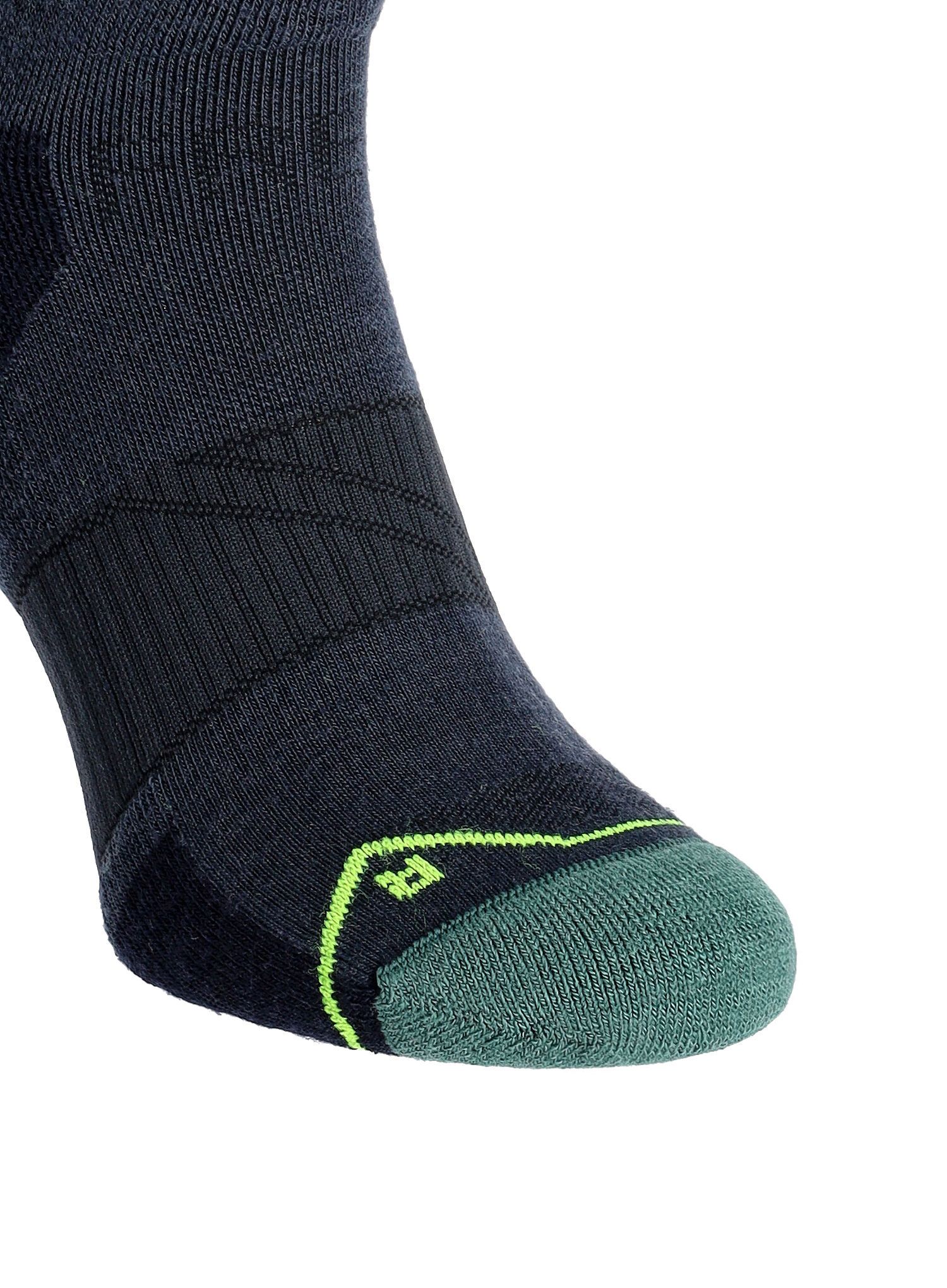 Skijaške čarape Ortovox Freeride Long Socks Cozy - black steel