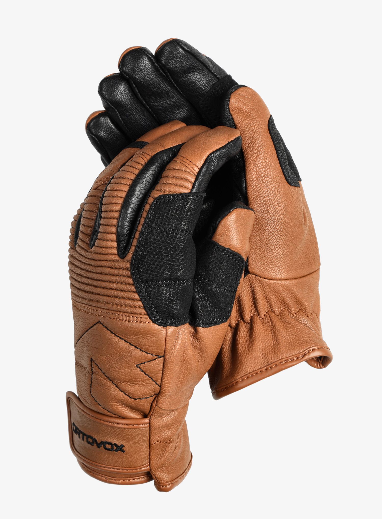 Rukavice Ortovox Full Leather Glove - sly fox