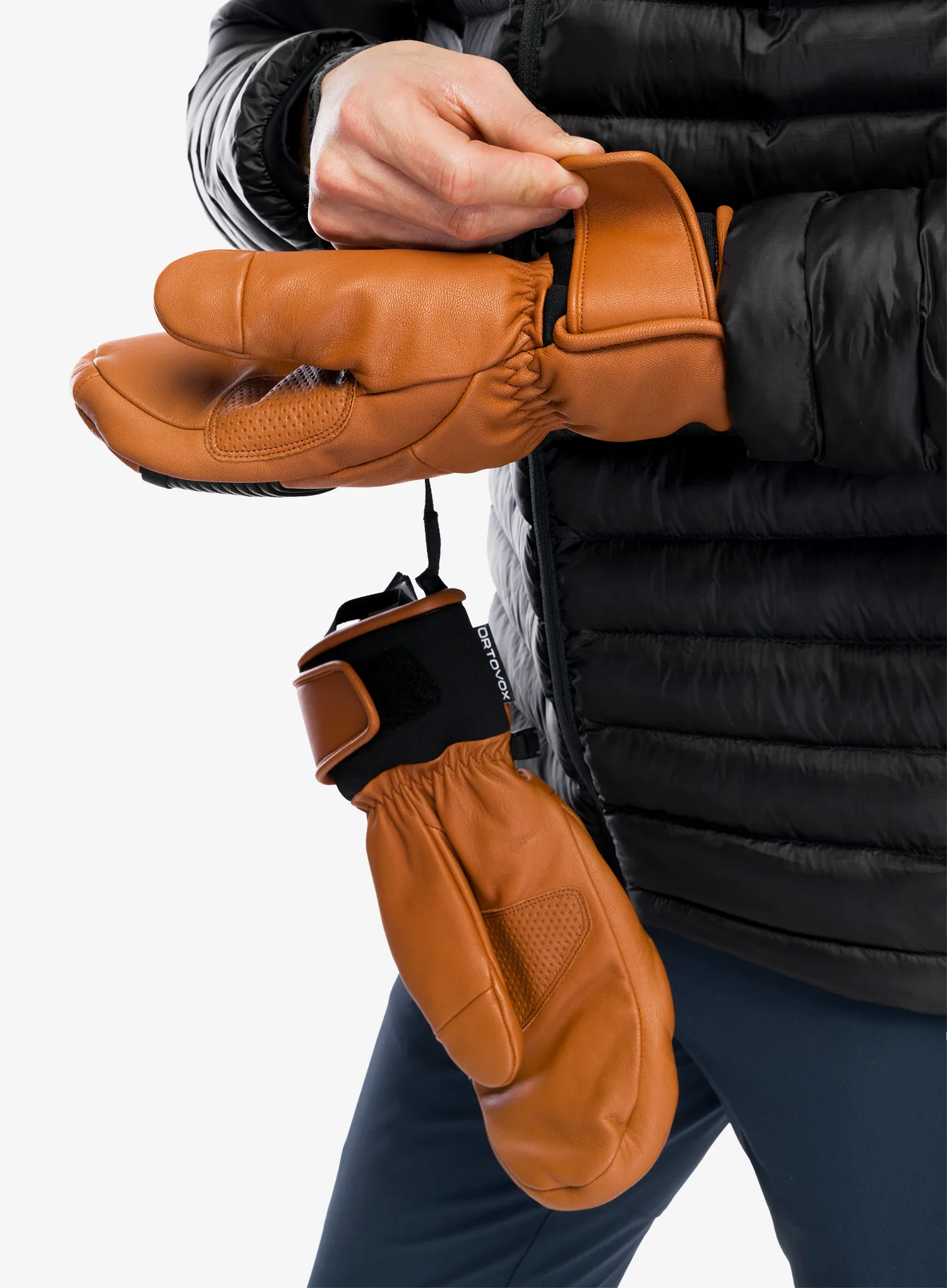 Rukavice Ortovox Full Leather Mitten