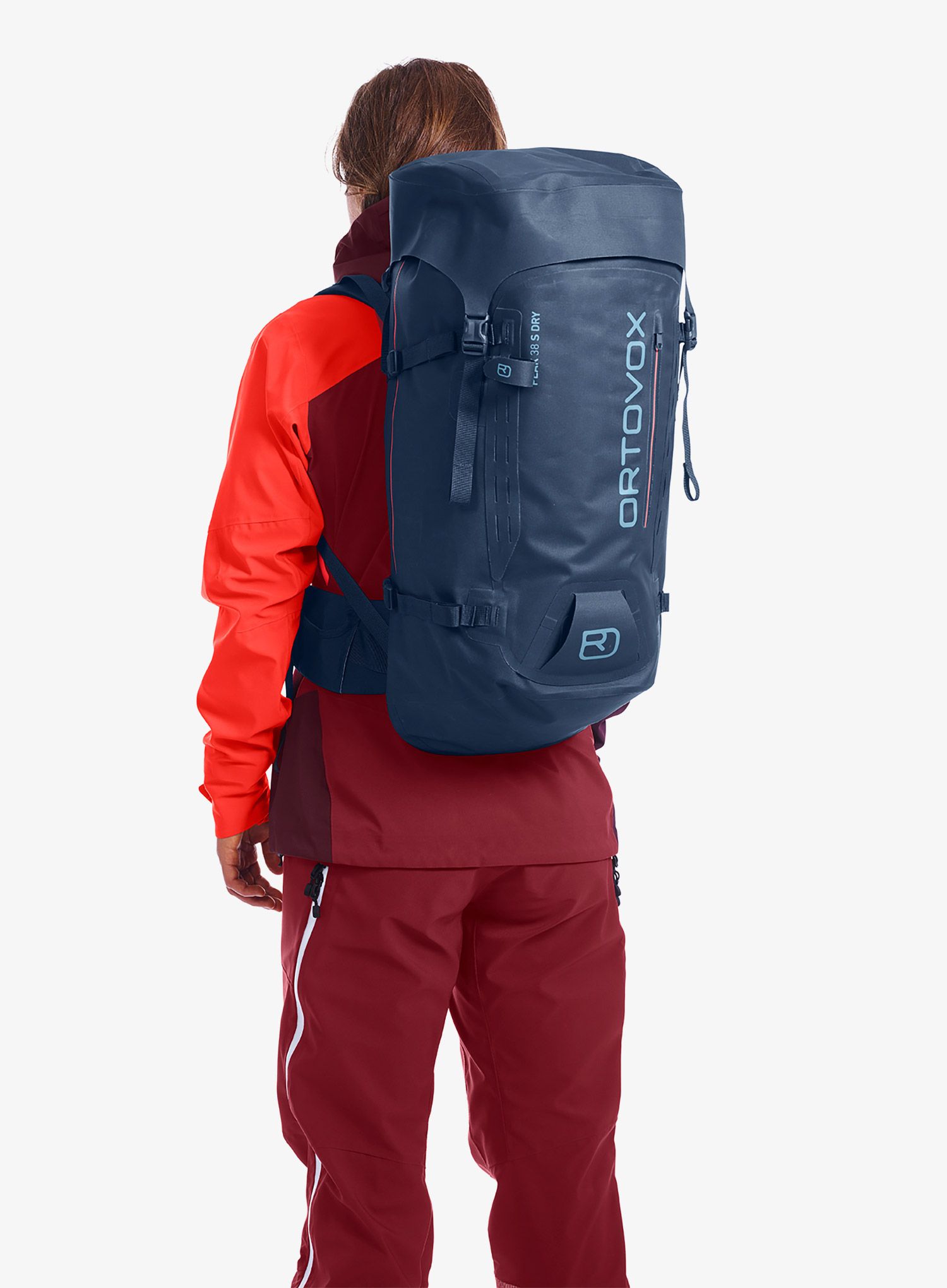 Ženski planinarski ruksak Ortovox Peak 38 S Dry - blue lake