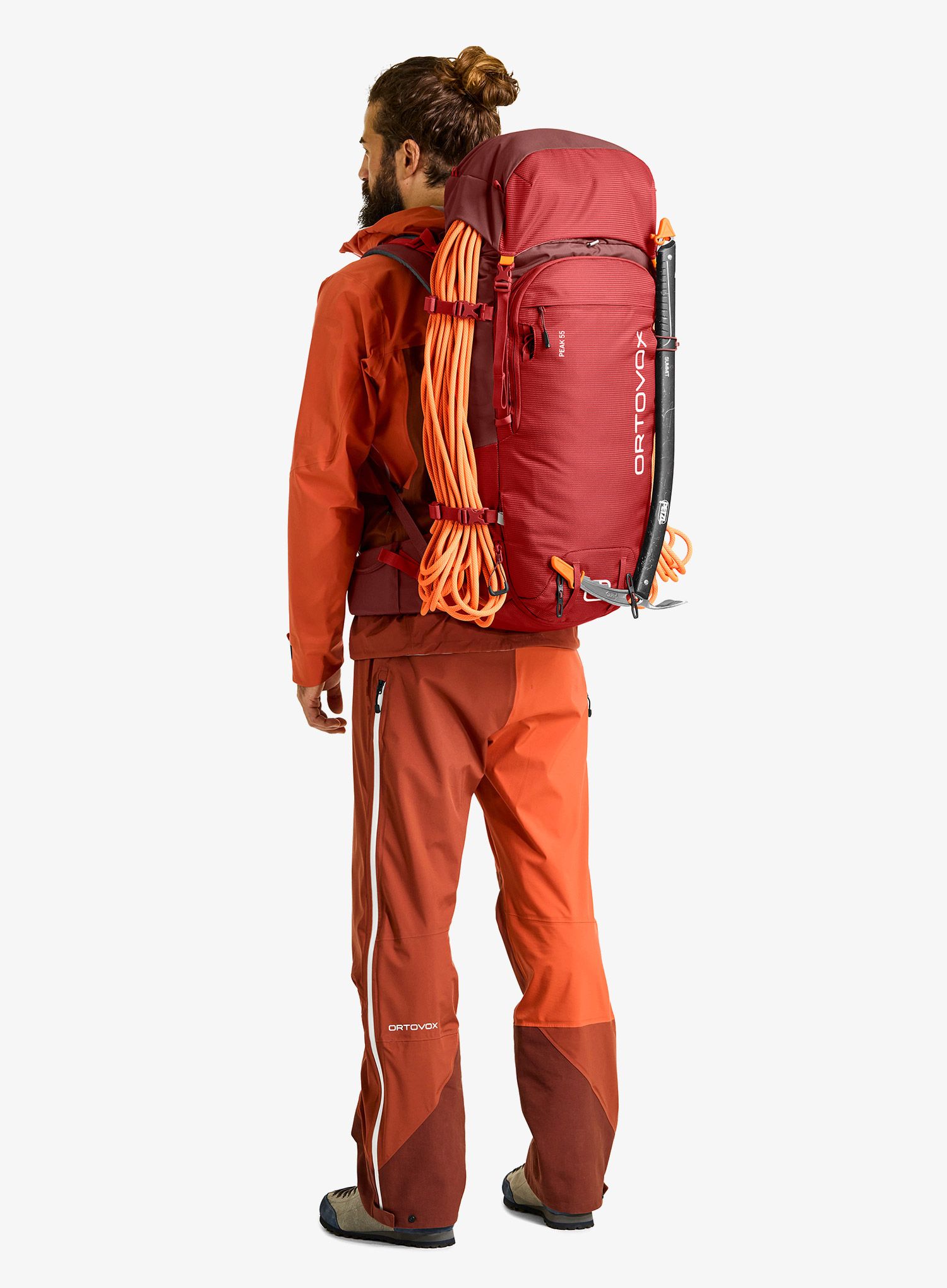 Planinarski ruksak Ortovox Peak 55 - cengia rossa