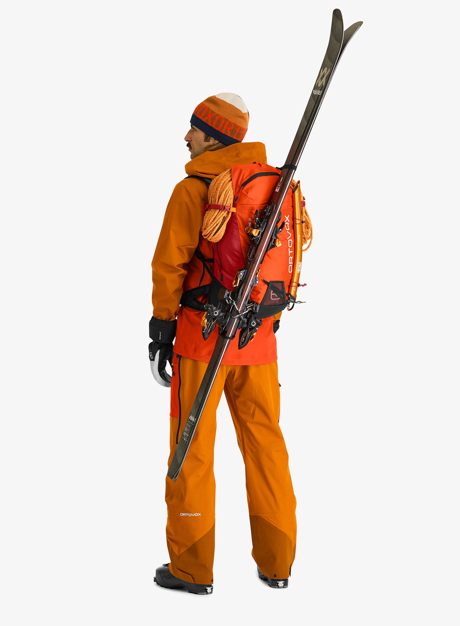 Skijaški ruksak Ortovox Ravine 28 - hot orange