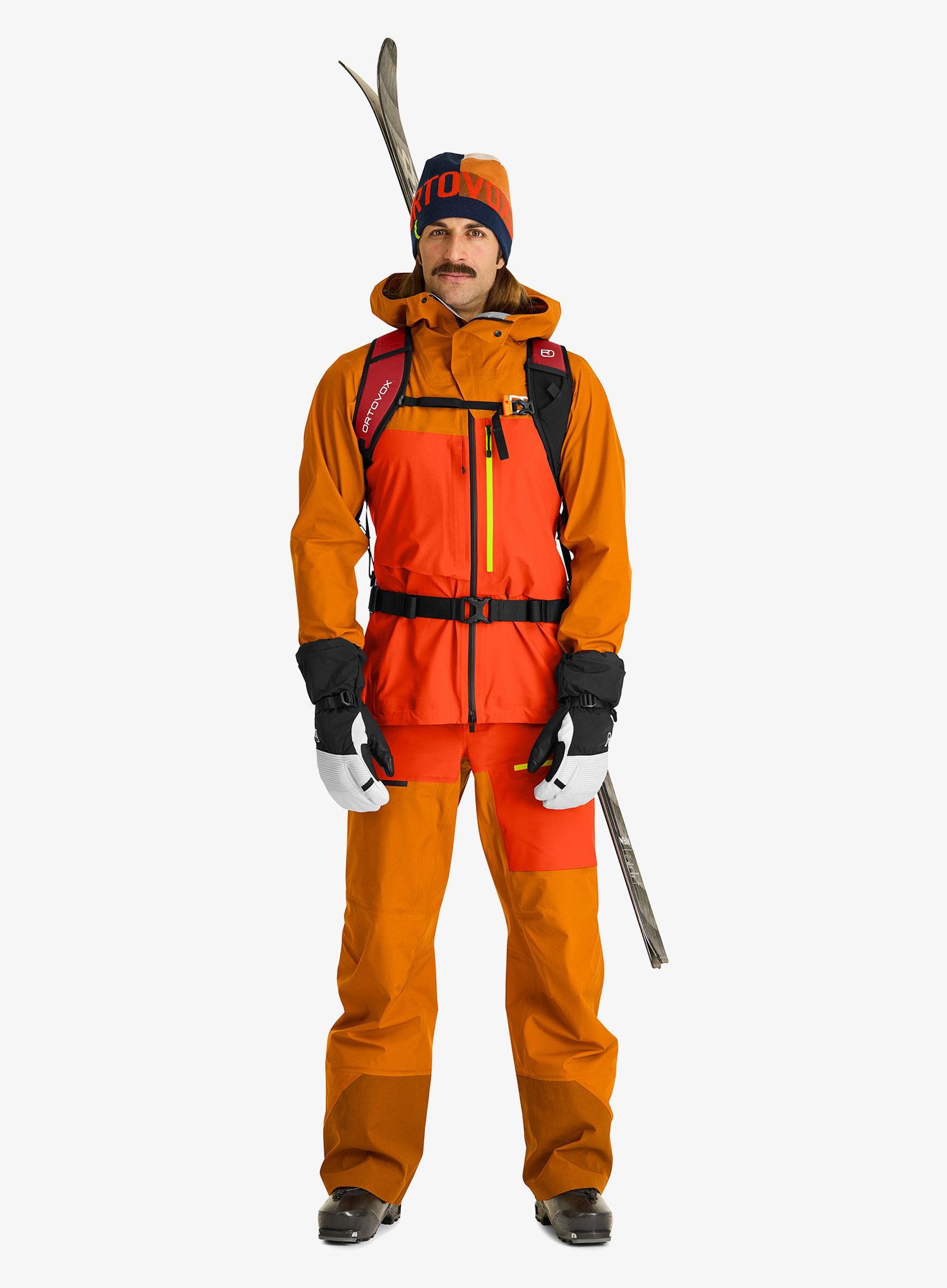 Skijaški ruksak Ortovox Ravine 28 - hot orange