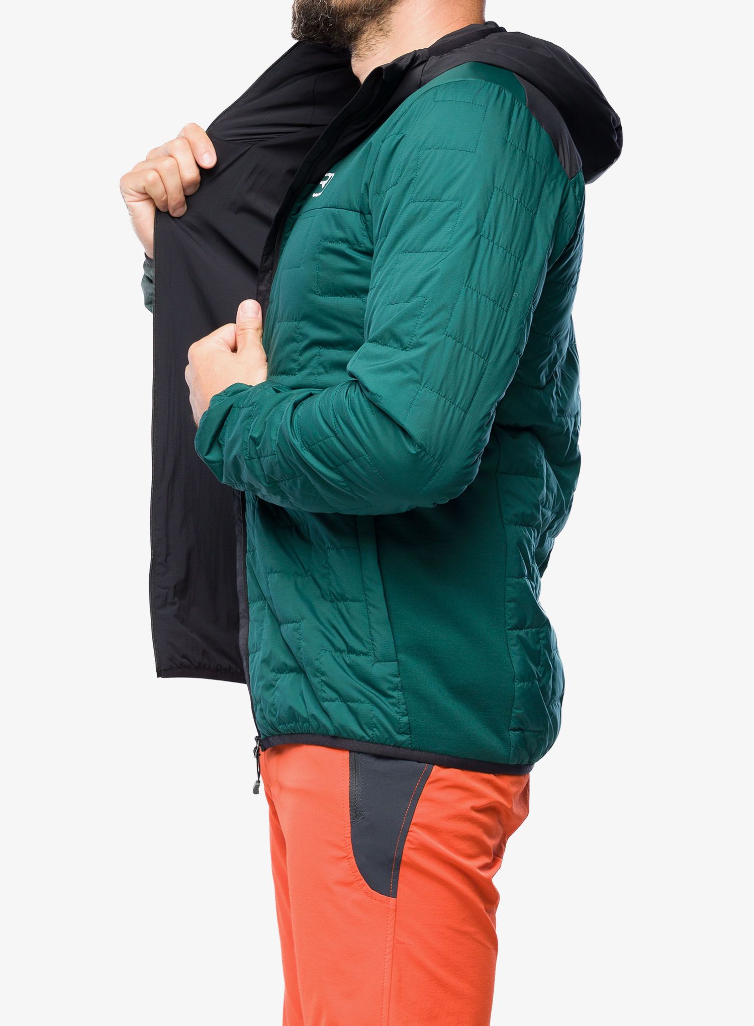 Jakna s postavom Ortovox Swisswool Piz Badus Jacket - dark pacific