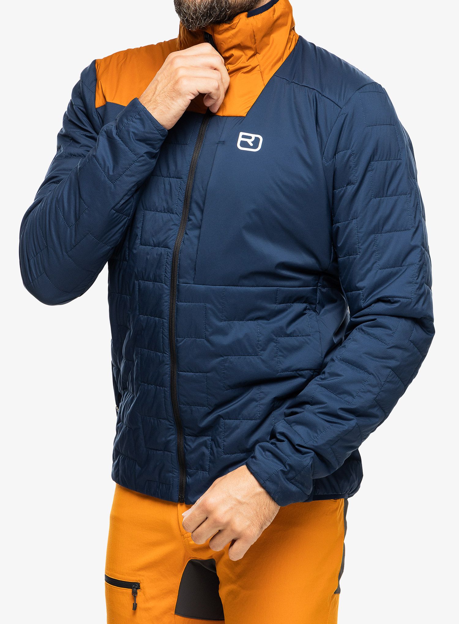 Jakna s postavom Ortovox Swisswool Piz Segnas Jacket - deep ocean