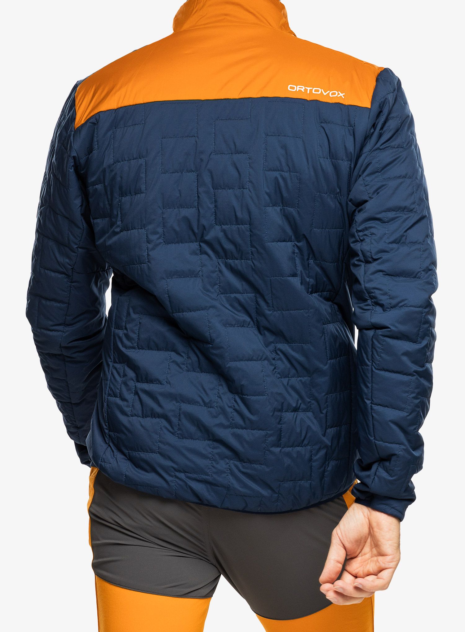 Jakna s postavom Ortovox Swisswool Piz Segnas Jacket - deep ocean