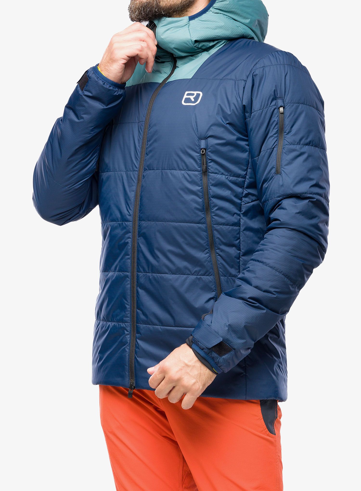 Skijaška jakna Ortovox Swisswool Zinal Jacket - deep ocean