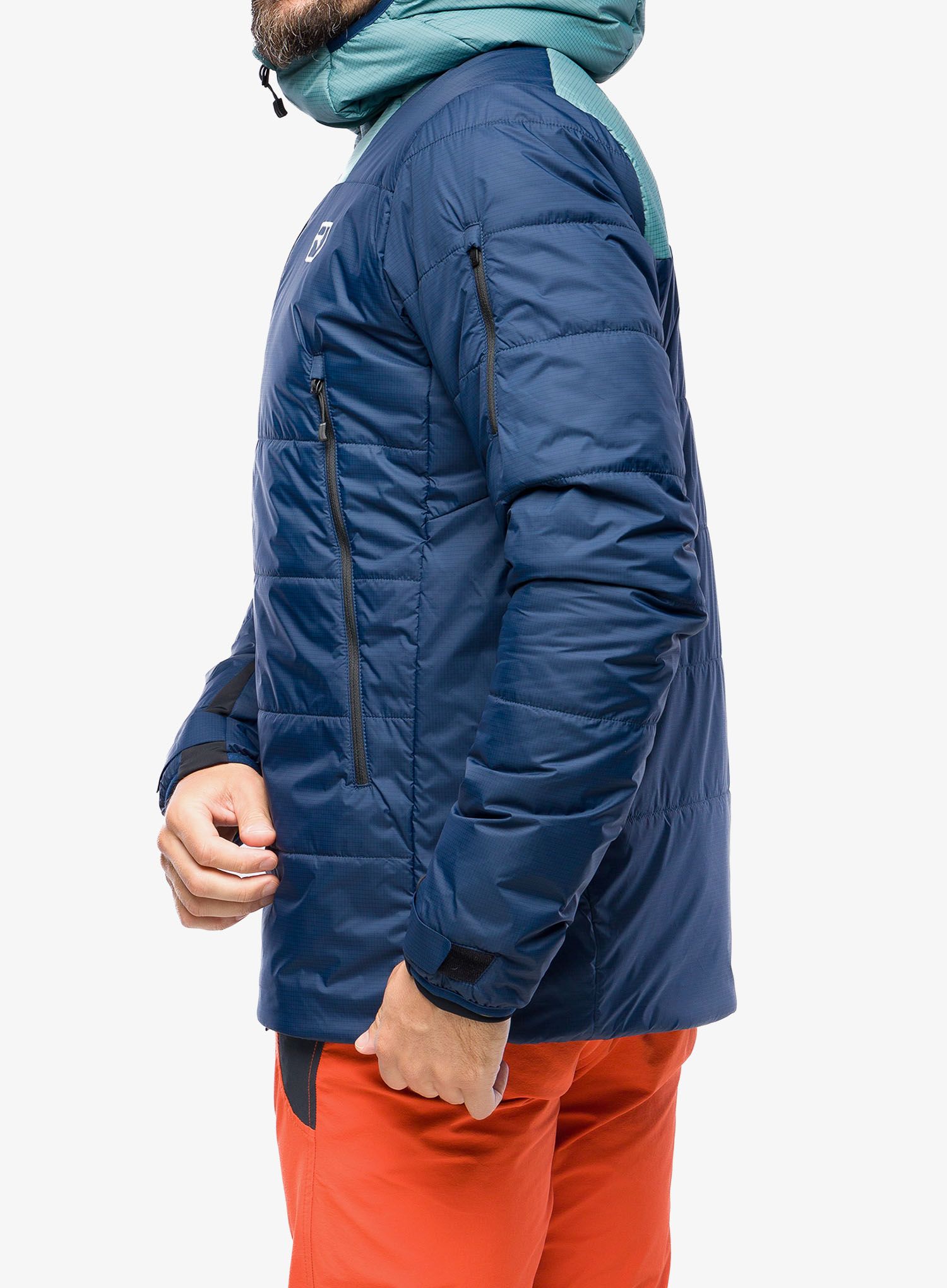 Skijaška jakna Ortovox Swisswool Zinal Jacket - deep ocean
