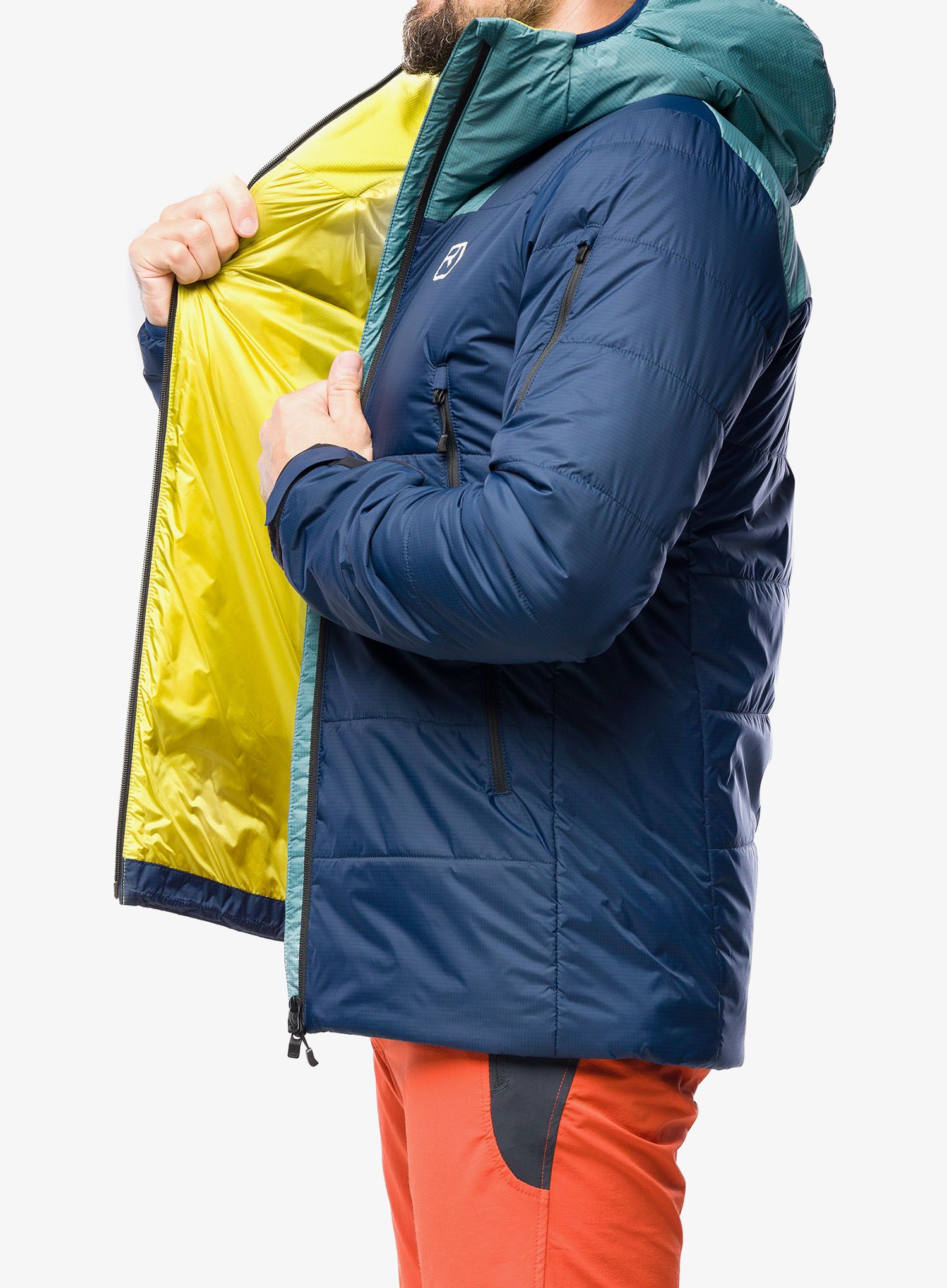 Skijaška jakna Ortovox Swisswool Zinal Jacket - deep ocean