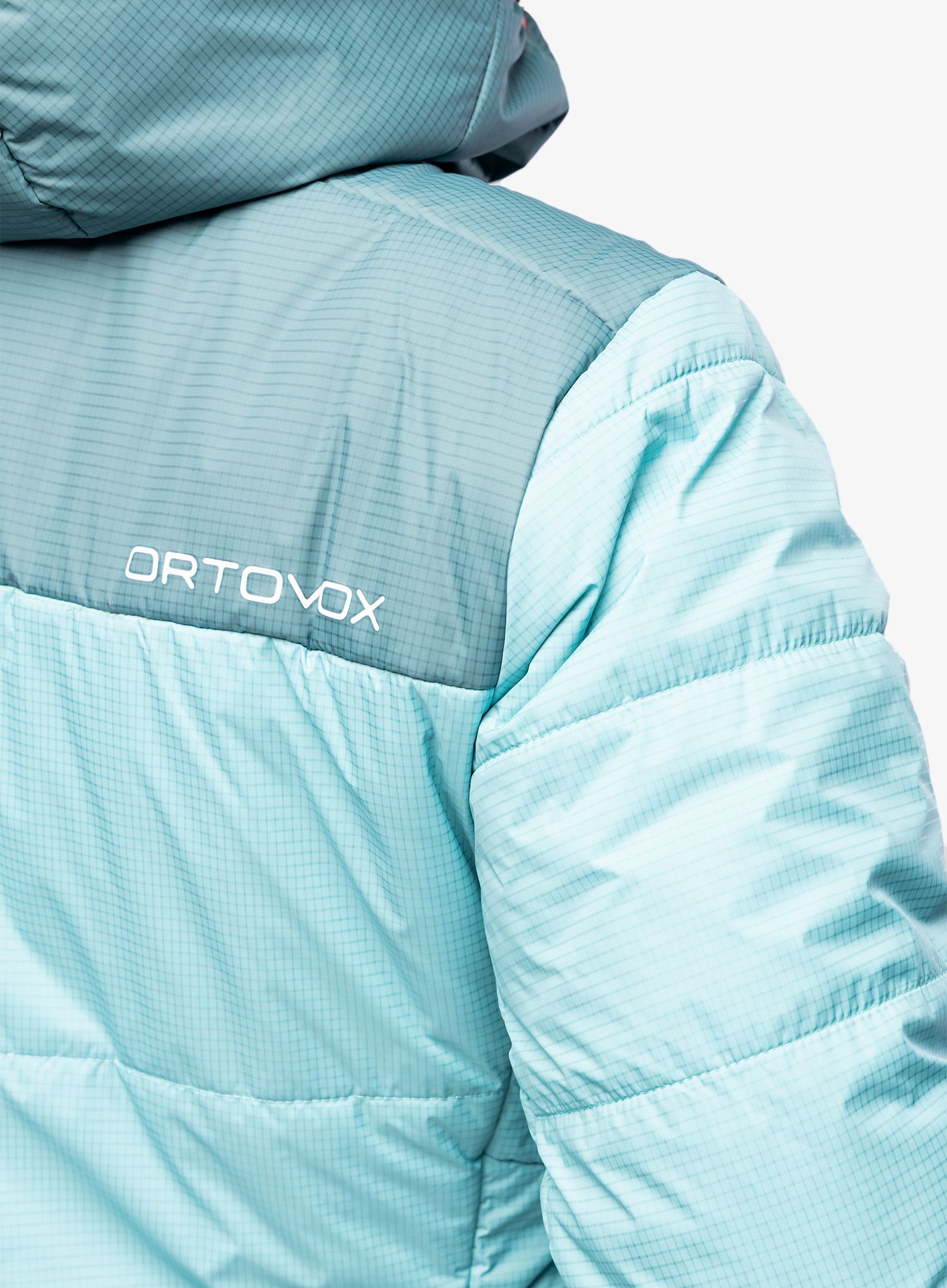 Ženska skijaška jakna Ortovox Swisswool Zinal Jacket - ice waterfall