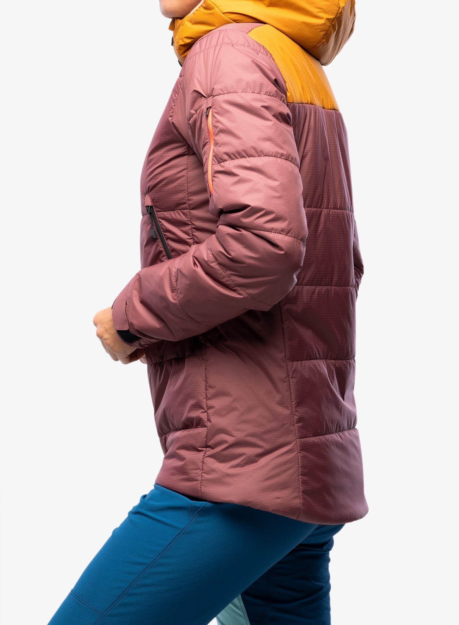 Ženska skijaška jakna Ortovox Swisswool Zinal Jacket - mountain rose