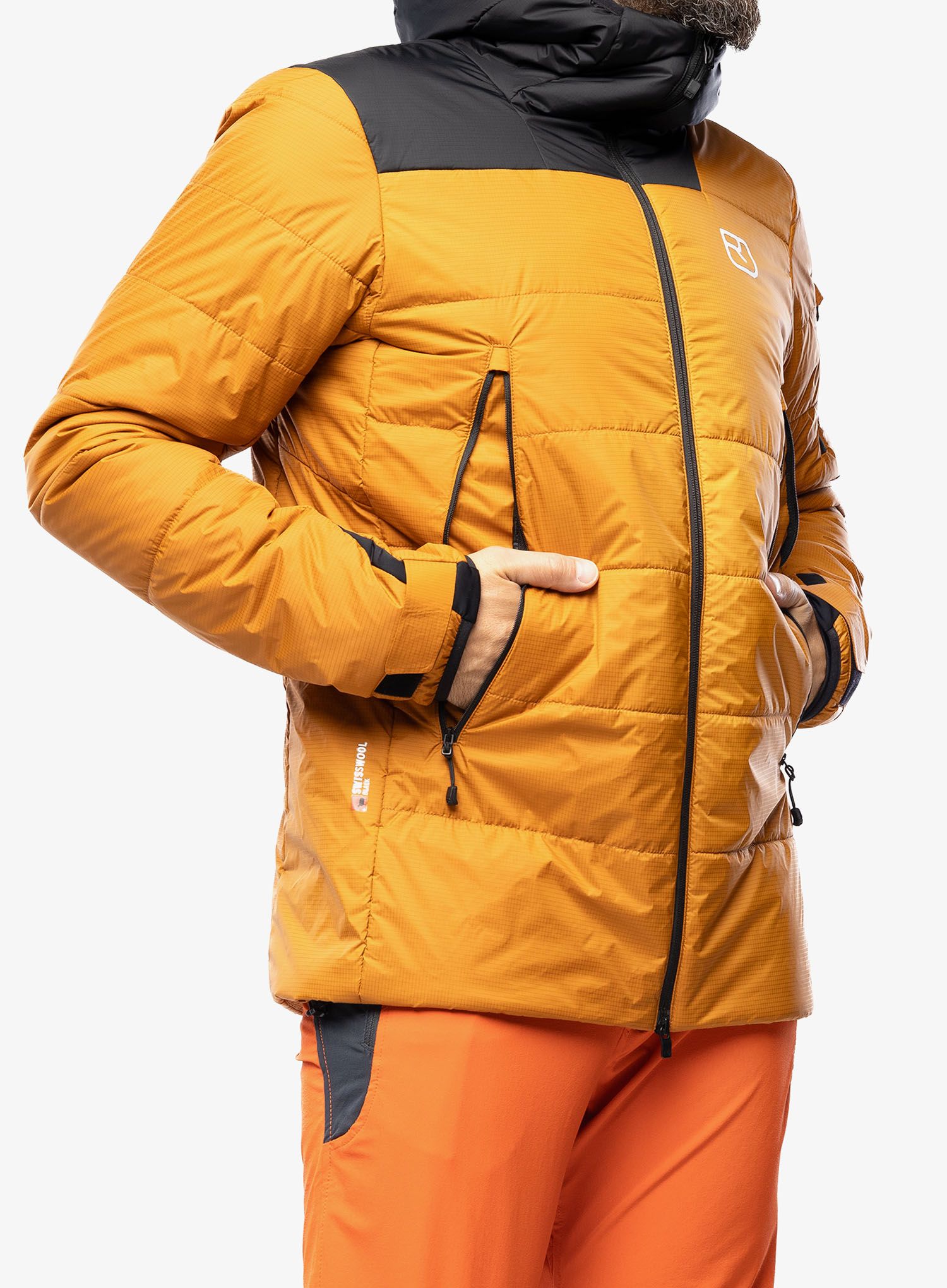 Skijaška jakna Ortovox Swisswool Zinal Jacket - sly fox