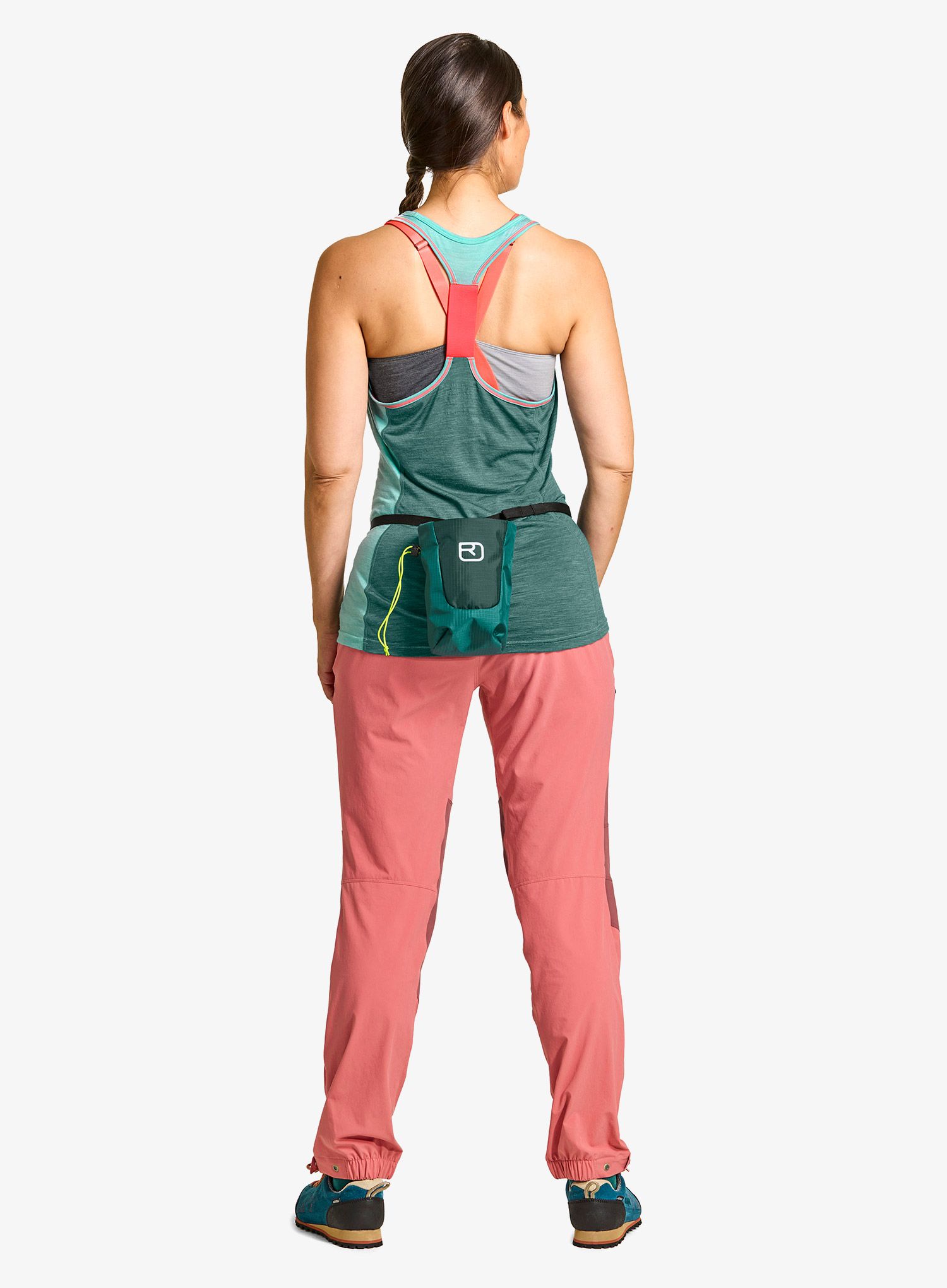 Vrećica za magnezij Ortovox Trad Chalkbag - pacific green